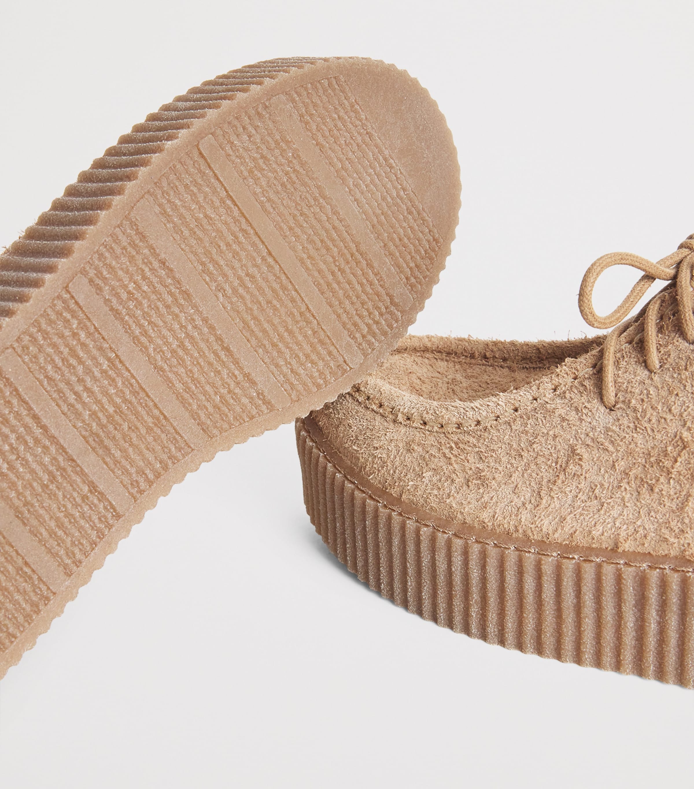 Suede Ankle Boots BEIGE Image 7