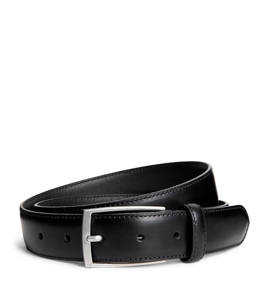Sandro Paris Leather Buckle Belt Black Image 1