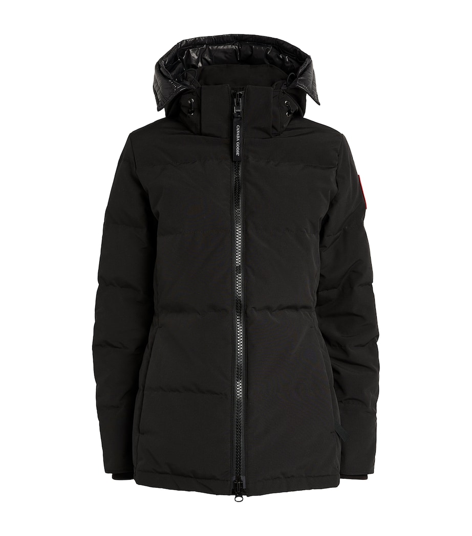 Down-Filled Chelsea Parka Coat 61 BLACK NOIR Image 1