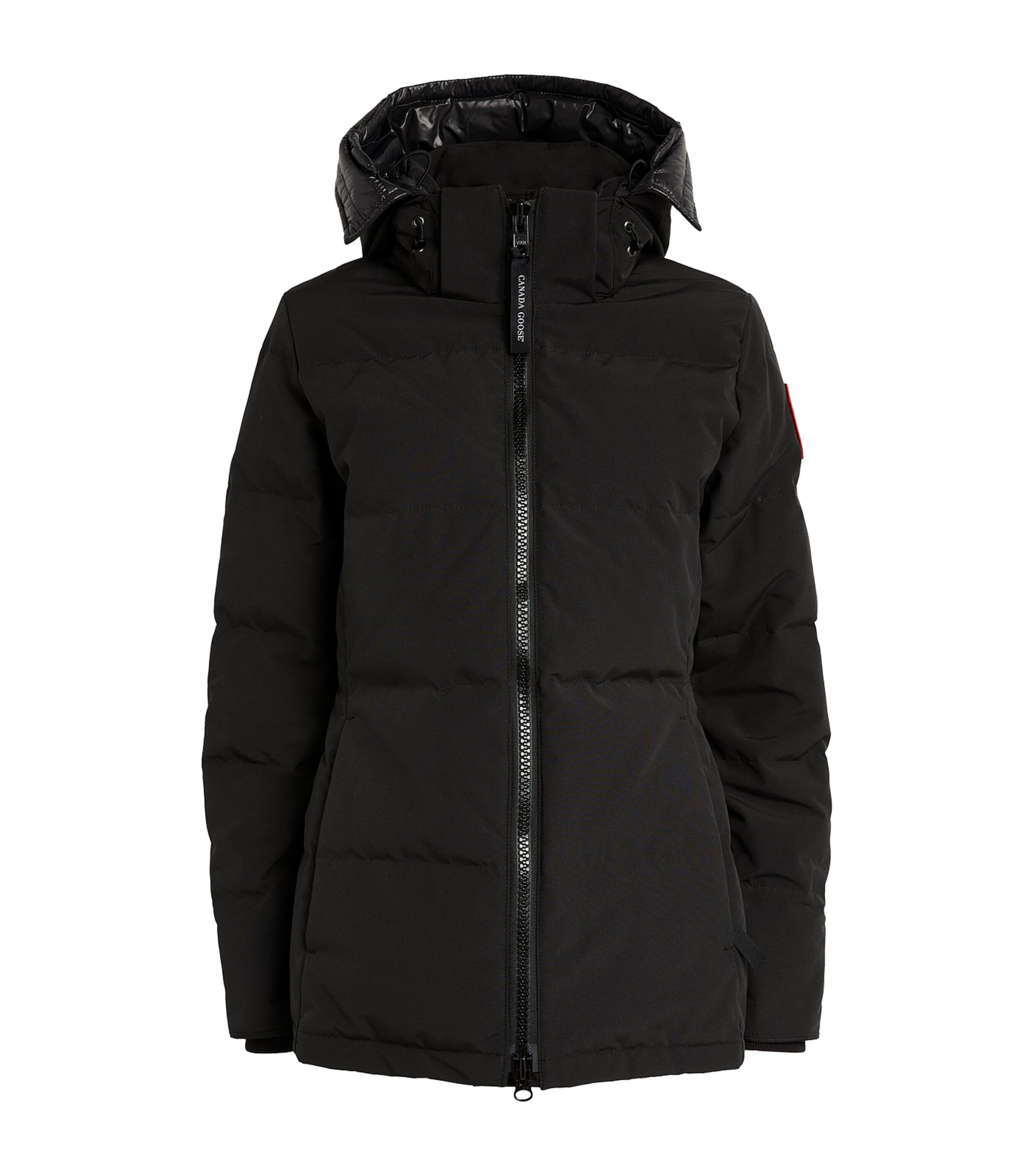 Canada Goose Black Down-Filled Chelsea Parka Coat Harrods UK