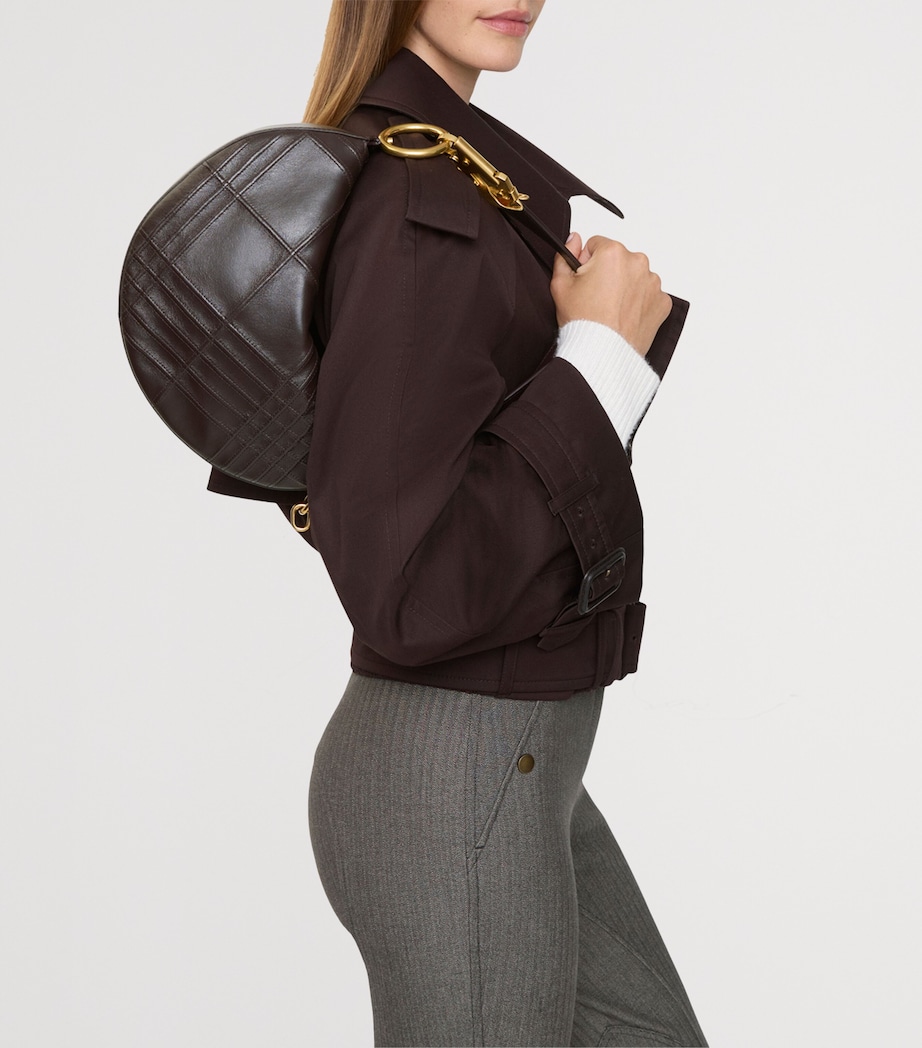 Leather Knight Arc Bag PEAT Image 2