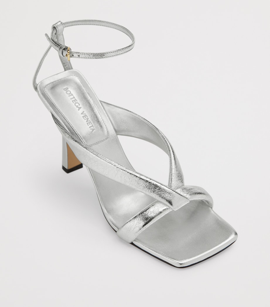 Metallic Leather Riva Sandals 90 1414 Image 4