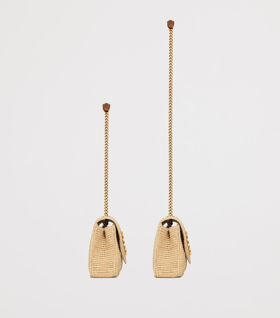 Saint Laurent Small Raffia Loulou Shoulder Bag Image 3
