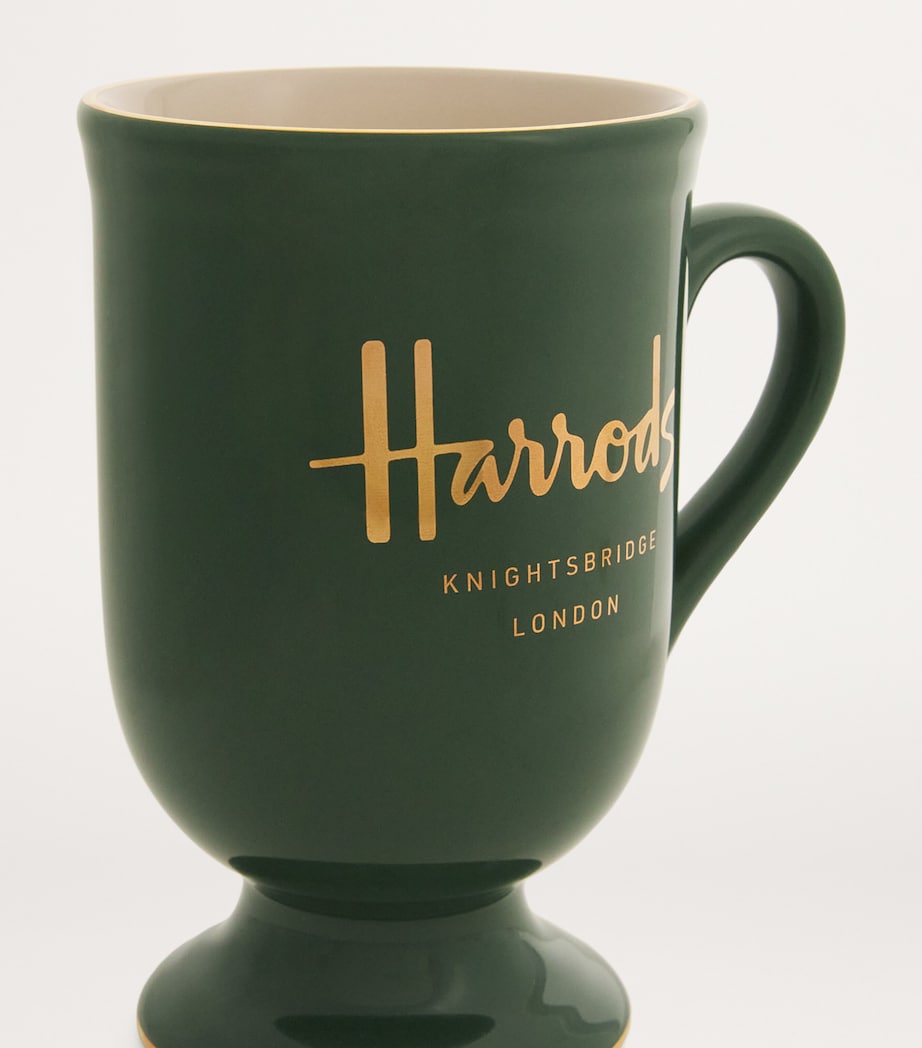Harrods Pedestal Mug Green Image 4