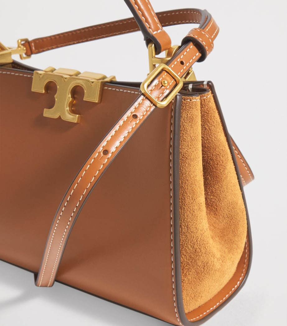 Mini Leather Eleanor Top-Handle Bag 201 WHISKEY Image 6