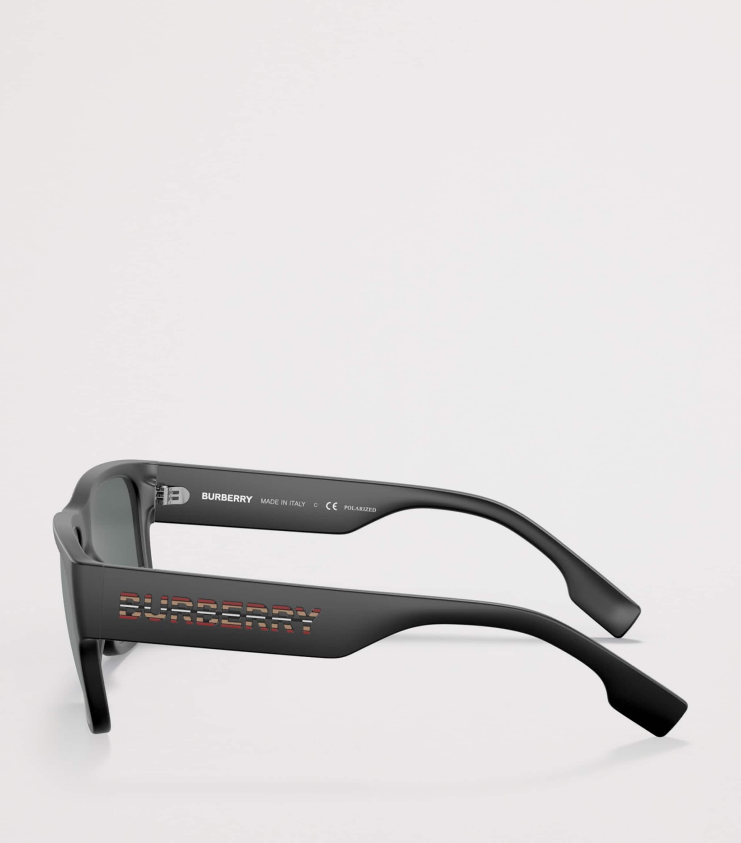 Burberry Knight Square Sunglasses Black Image 3
