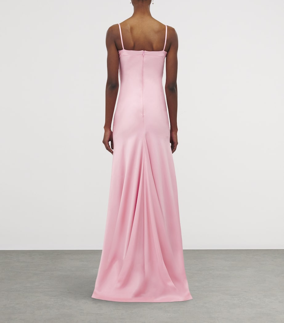 Silk Maxi Dress 5067 Image 4