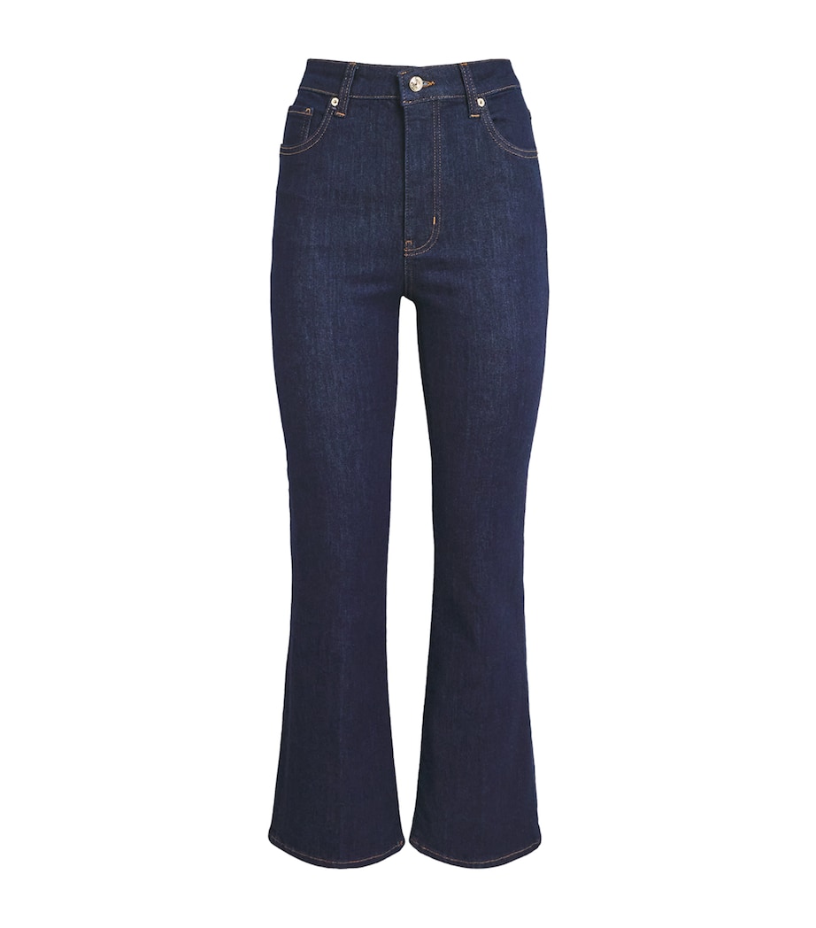 The Reboot Crop Bootcut Jeans RINSE Image 1