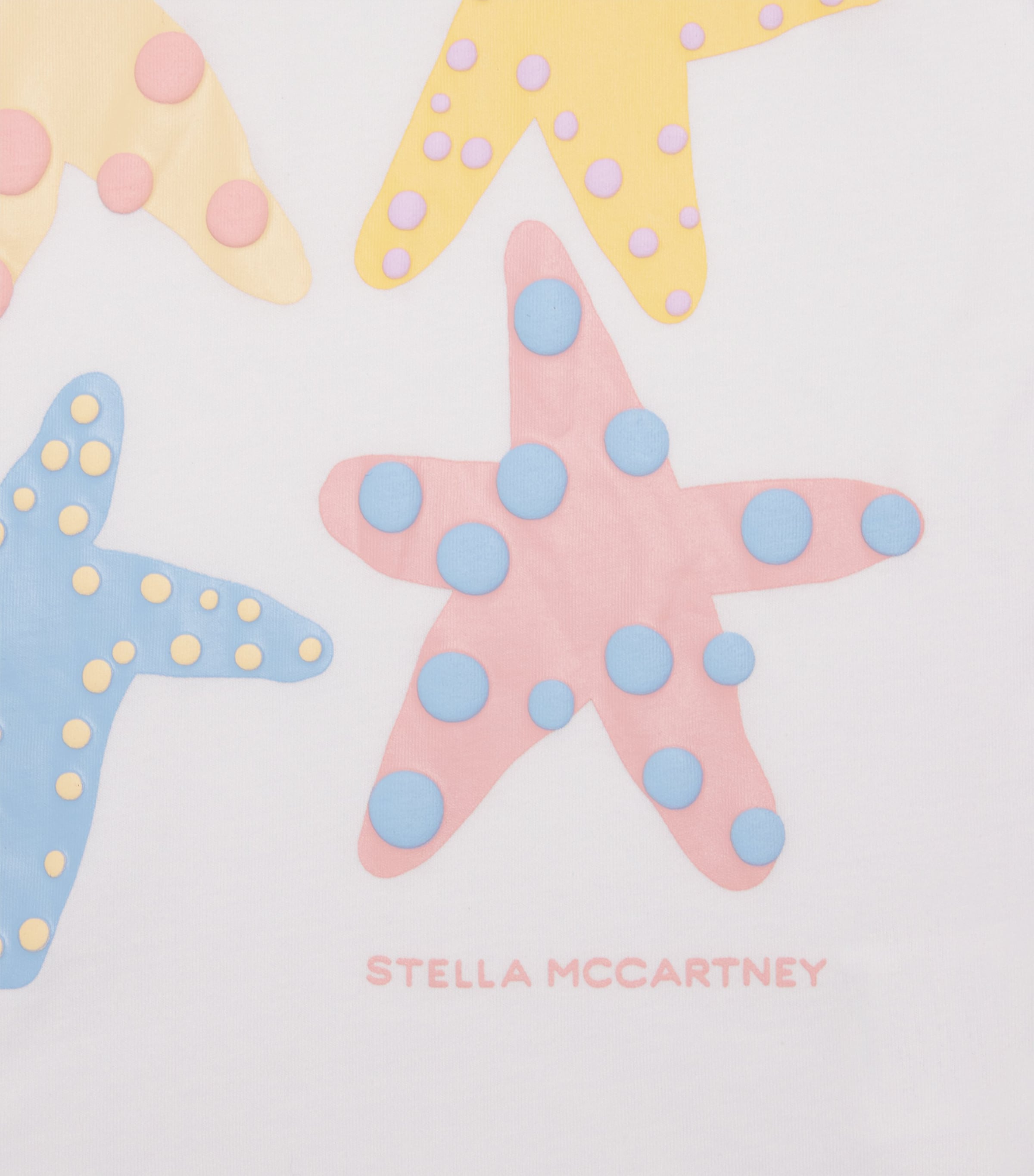 Stella McCartney Kids Organic Cotton Starfish T-Shirt (2-14+ Years) Image 4
