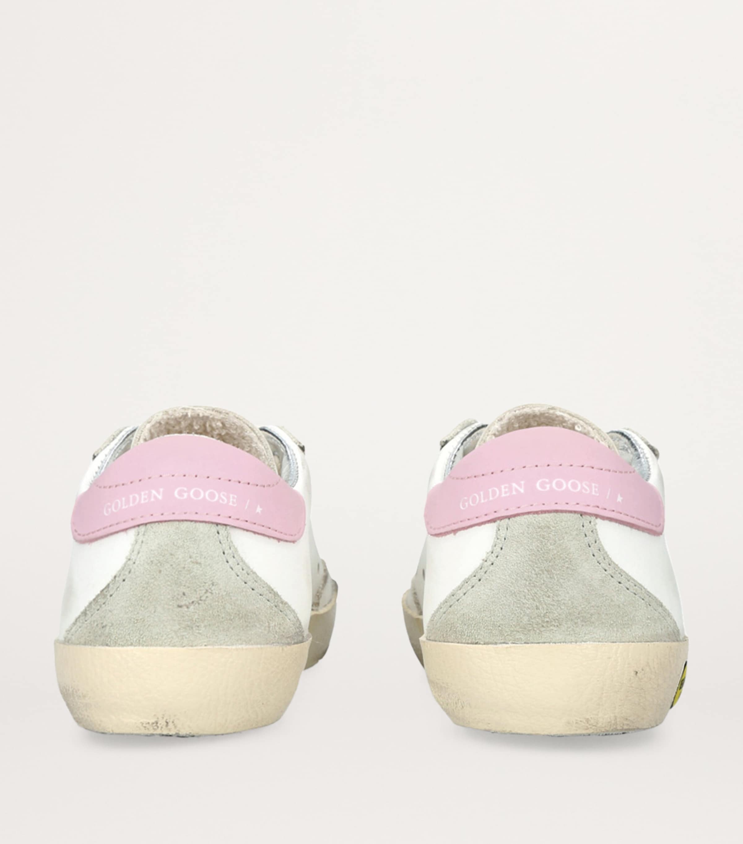 Leather Super Star Sneakers SILVER COM Image 2