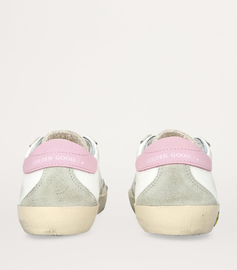 Leather Super Star Sneakers SILVER COM Image 2