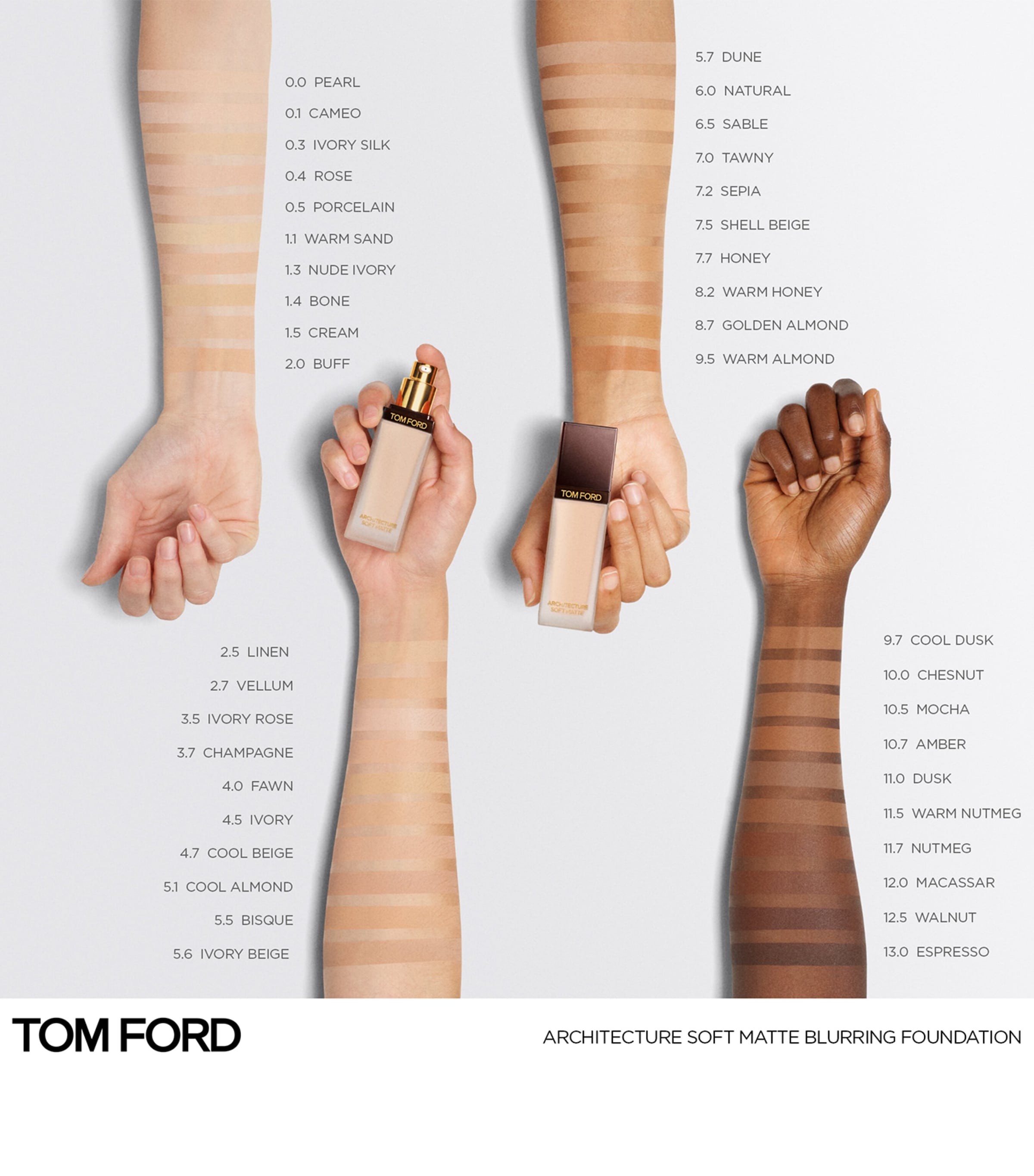 Architecture Soft Matte Blurring Foundation 1.4 BONE Image 3