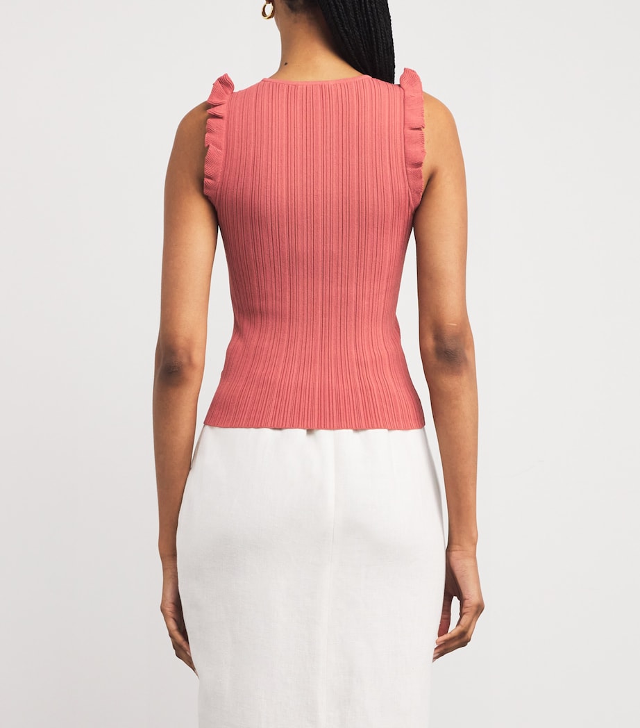 Crimini Tank Top DARK PINK Image 4