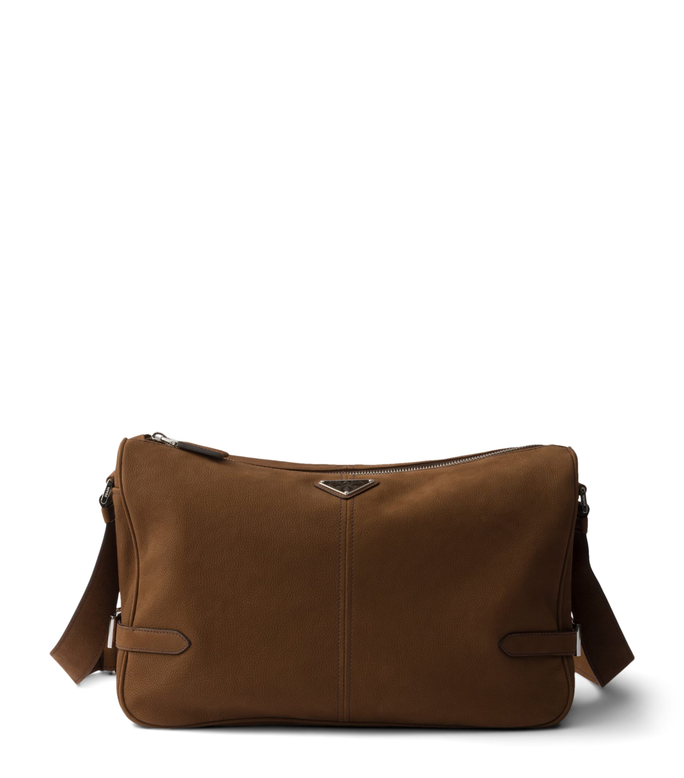 Prada Leather Satchel Brown Image 1