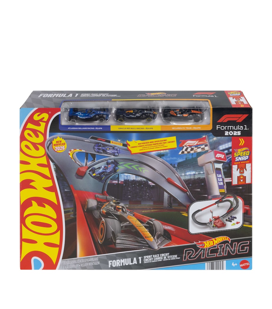 Hot Wheels Hot Wheels Racing Formula 1 Sprint Race Circuit Track Set Image 1