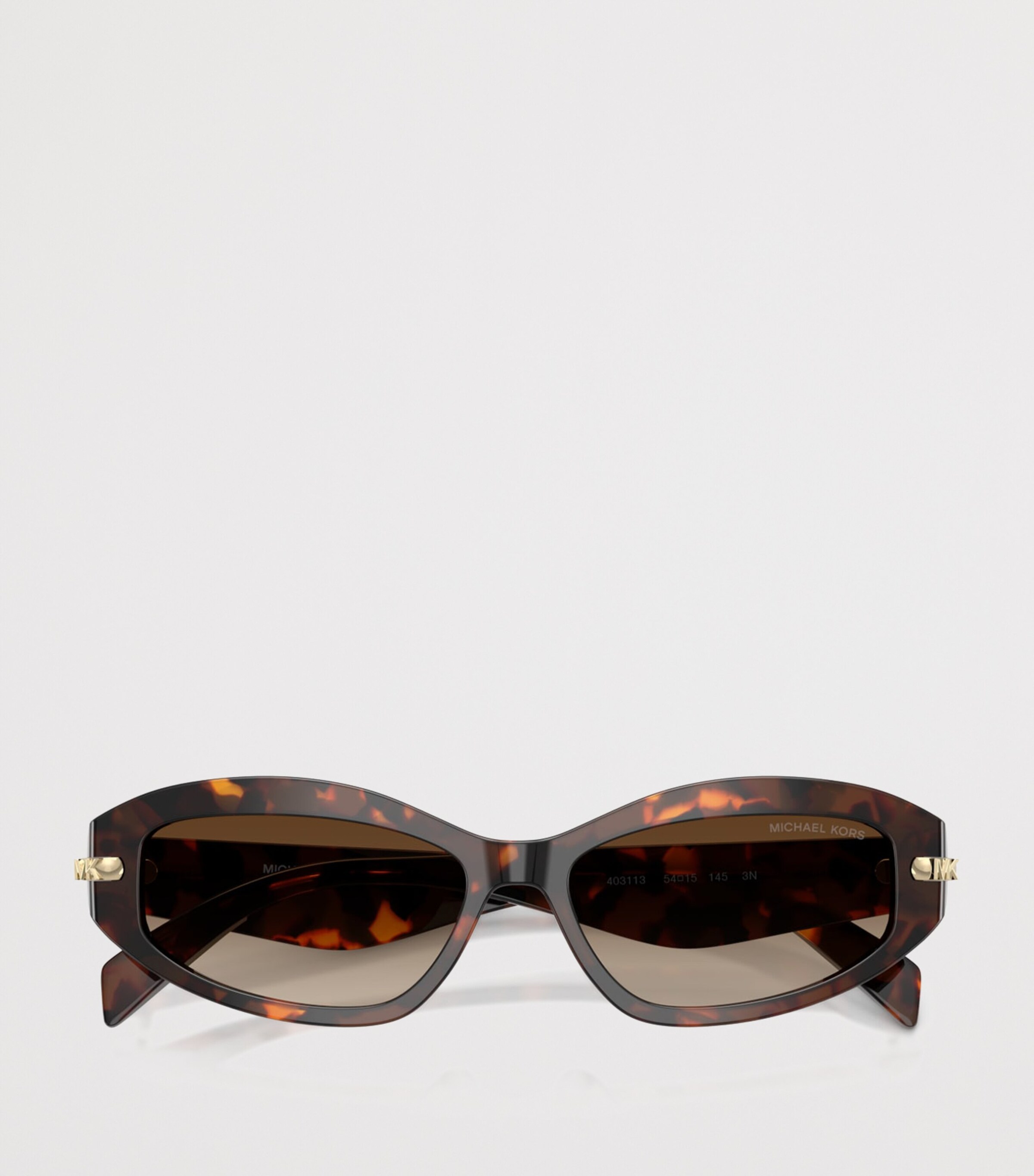 Michael Kors Wilmington Oval Sunglasses Brown Image 5