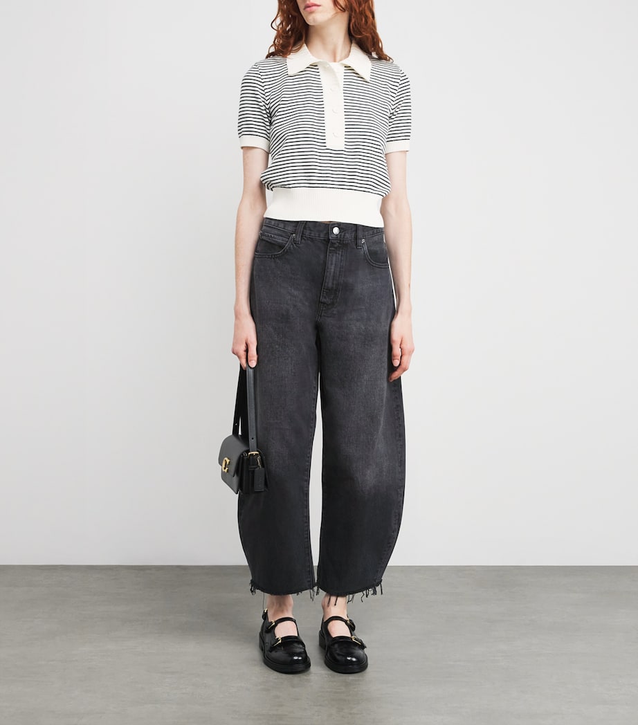 The Bubble Crop Jeans LIMITLESS RAW FRAY Image 2