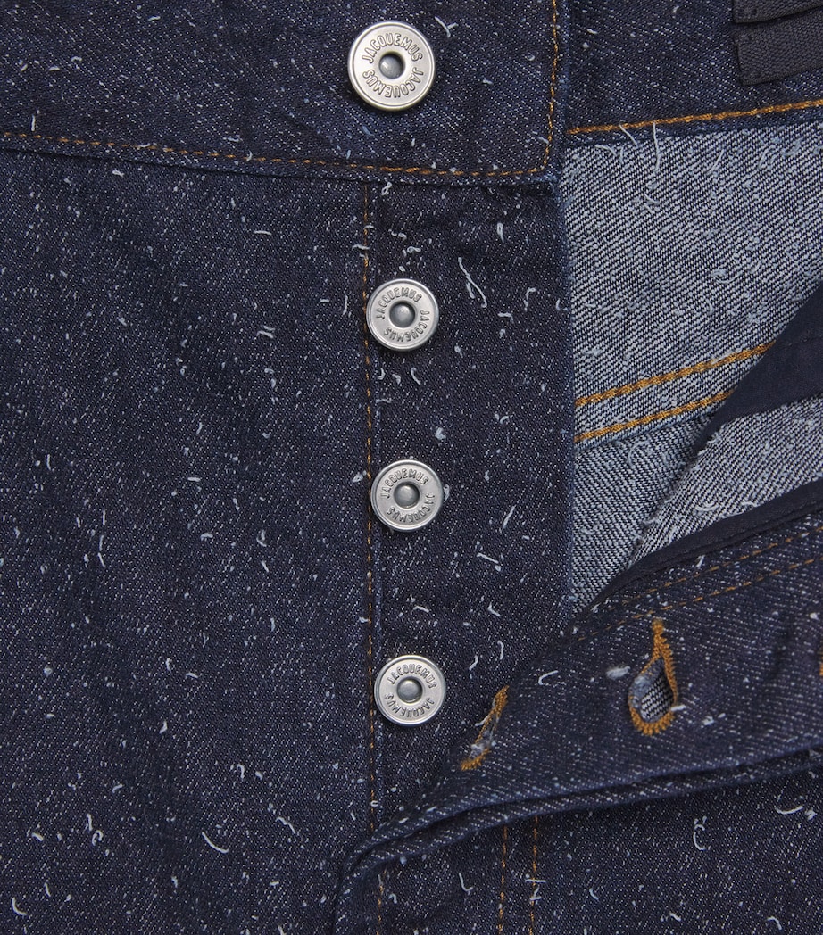 Jacquemus Mens Mirada Straight Jeans Navy Image 6
