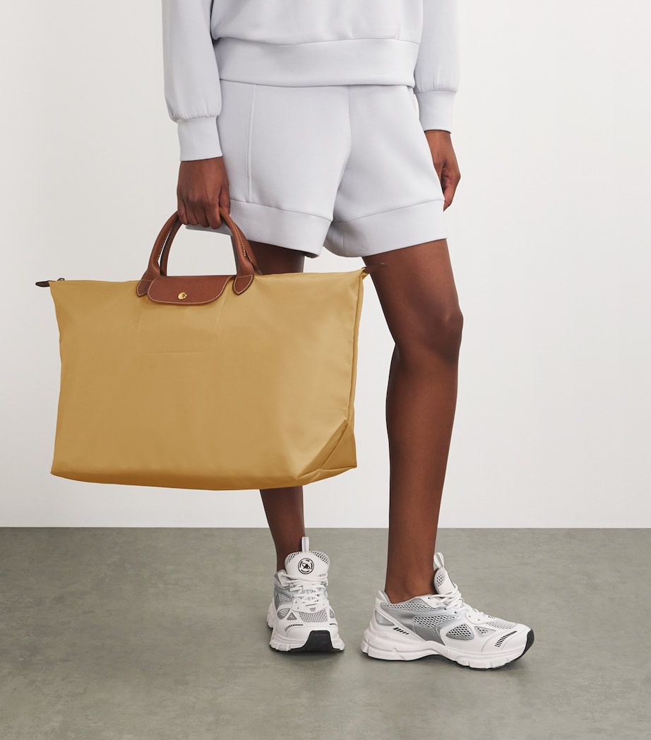 Small Le Pliage Original Travel Bag P86 BEIGE Image 2