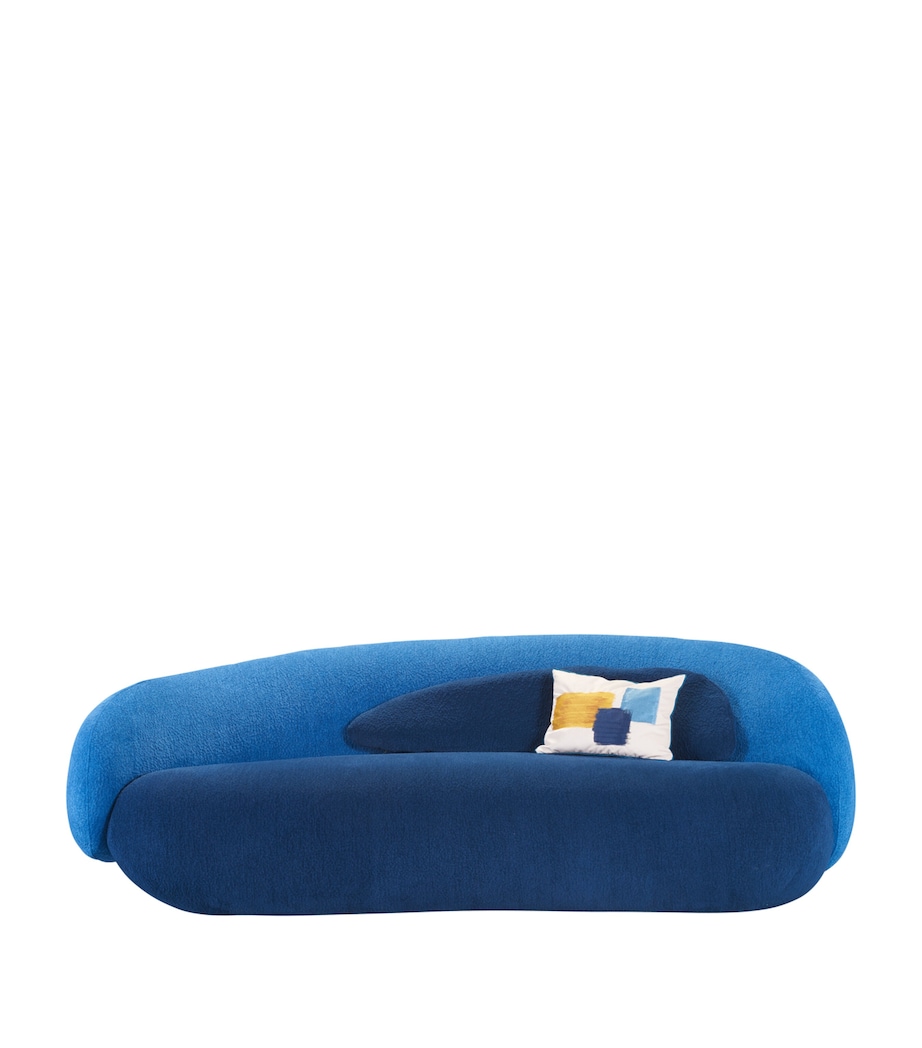 Roche Bobois Dream 3-Seater Sofa Denim Image 1