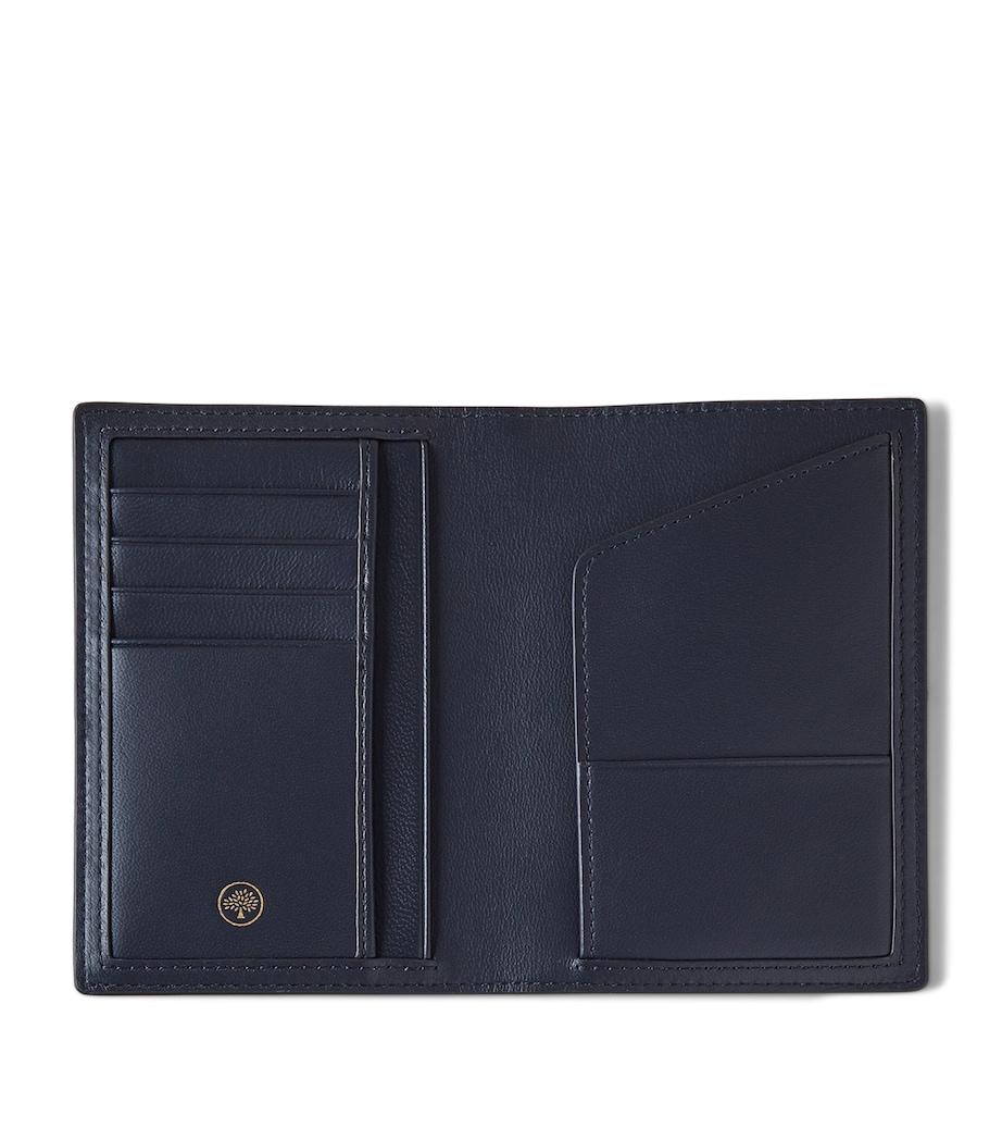 Mulberry Leather Passport Holder Mulberry Green Image 2