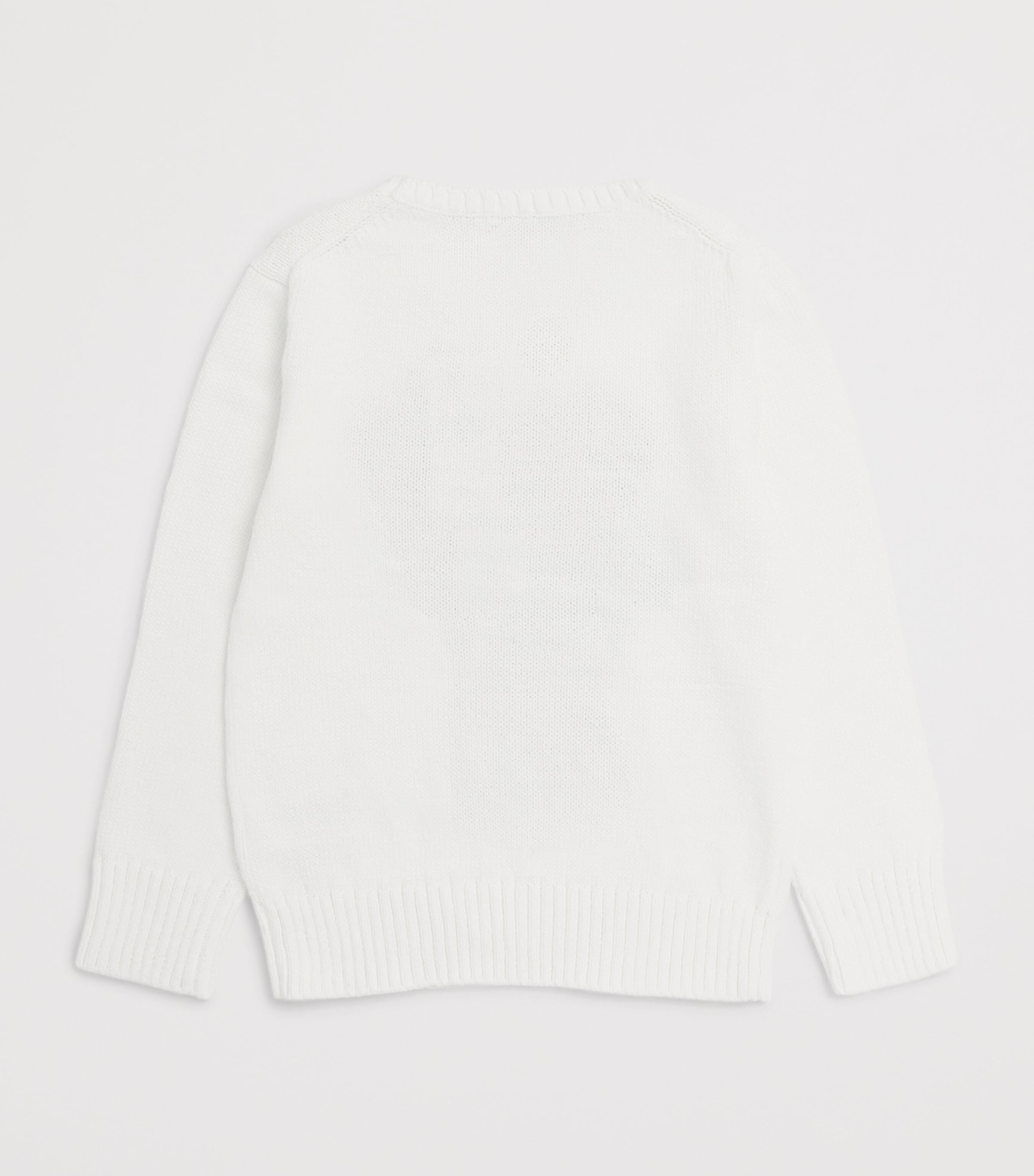 Ralph Lauren Kids Cotton Sailing Bear Sweater (2-7 Years) White Image 2