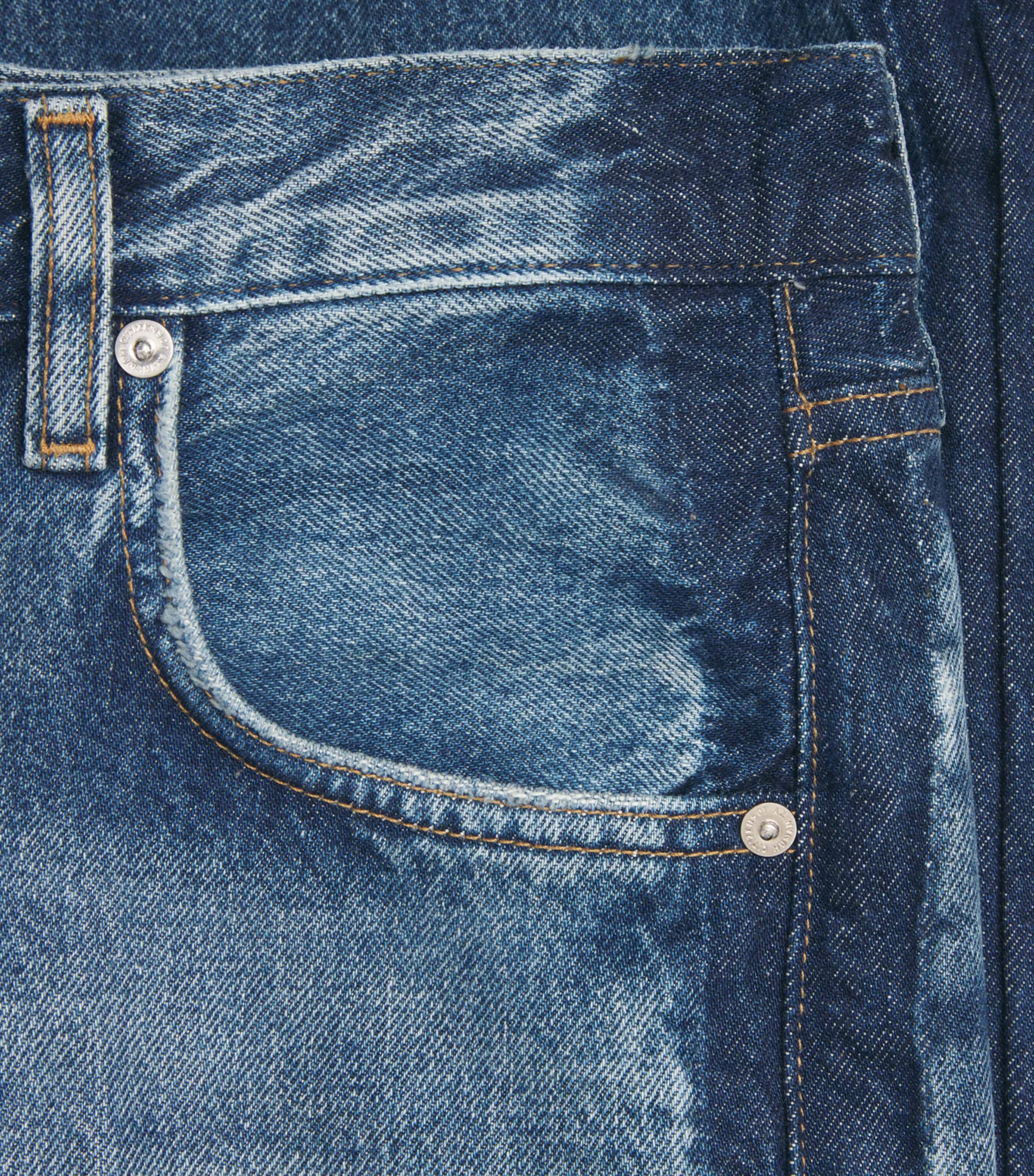 Tuxedo-Detail Lindz Low-Rise Straight Jeans LIRO Image 5