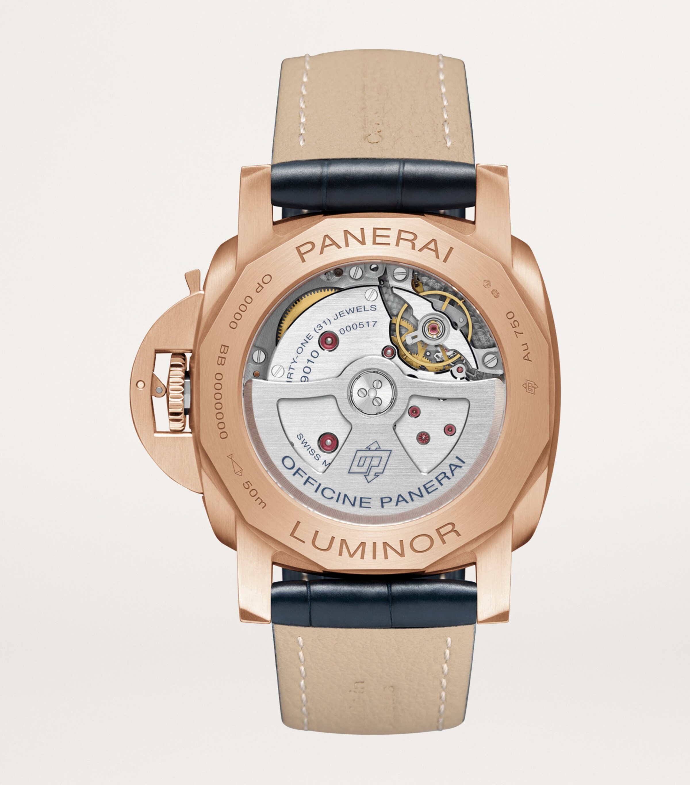 Goldtech Luminor Marina Watch BLUE Image 2