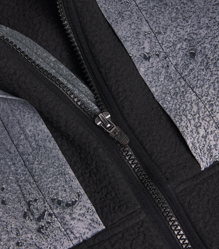 Ripstop Borg Fleece Jacket BLACK Image 5