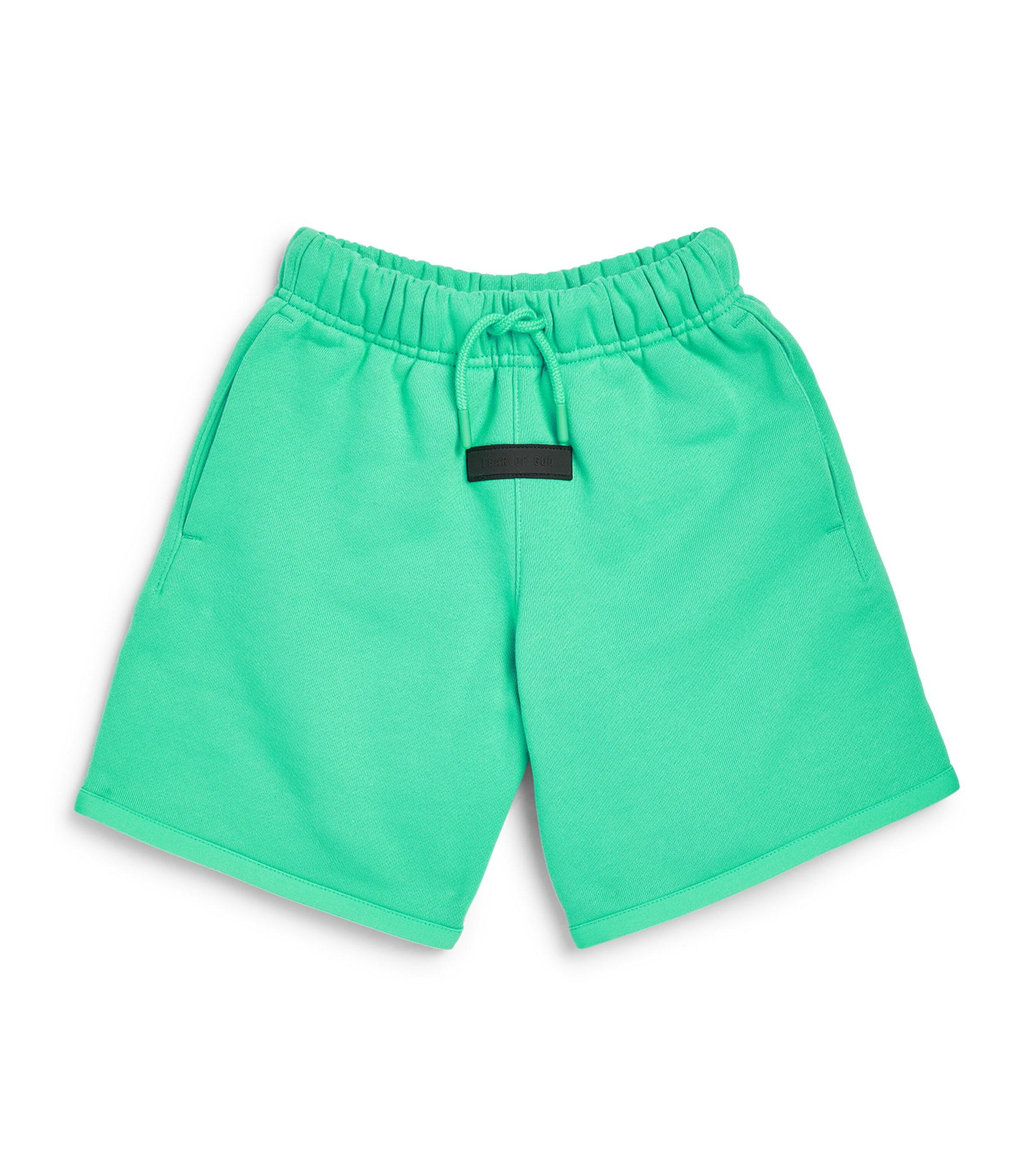 Essentials Kids' Logo Sweatshorts In Green