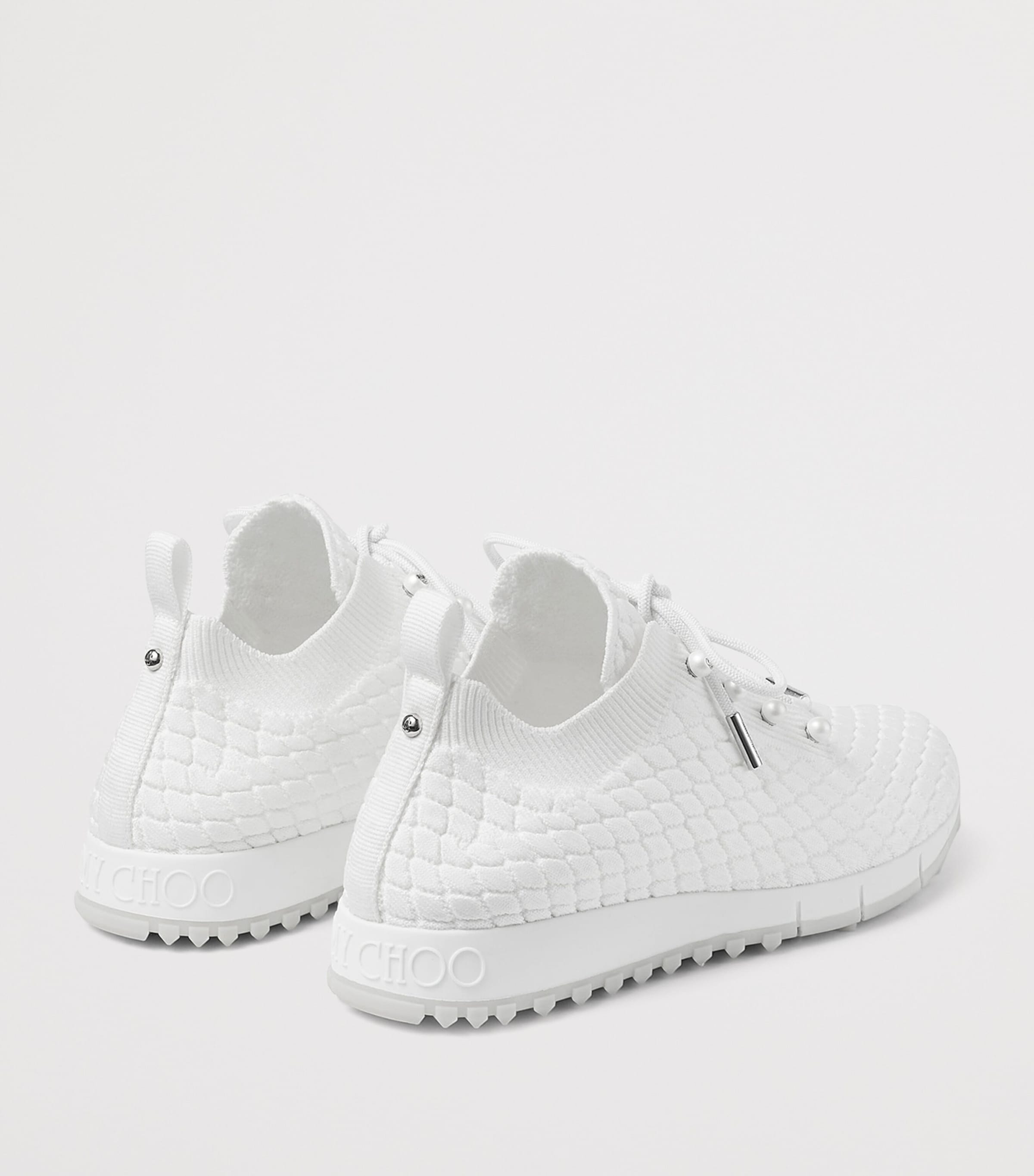 Veles Knitted Sneakers X WHITE Image 4