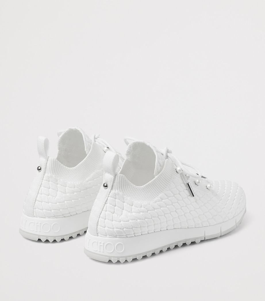 Veles Knitted Sneakers X WHITE Image 4