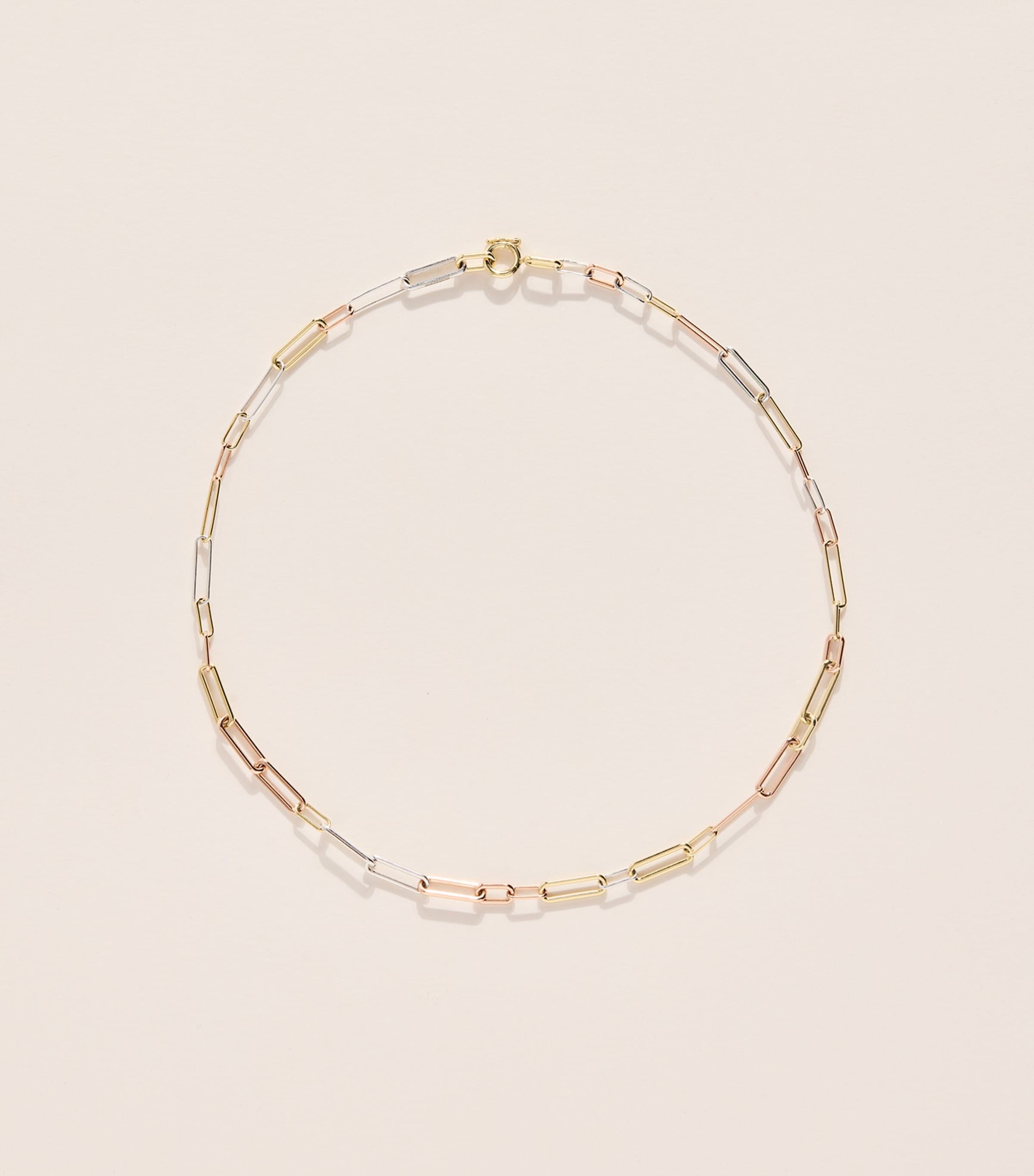 Spinelli Kilcollin Mixed Gold and Sterling Silver Marius Necklace Sterling Silver Image 1