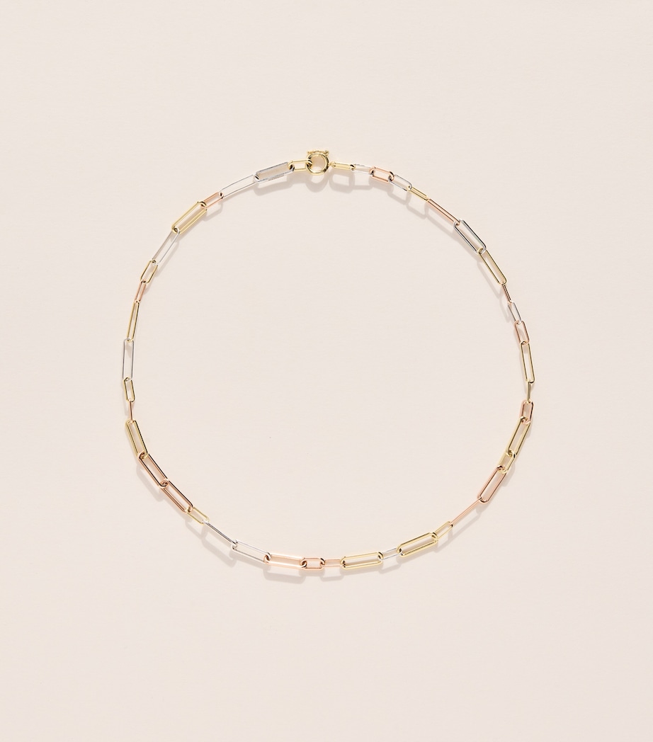 Spinelli Kilcollin Mixed Gold and Sterling Silver Marius Necklace Sterling Silver Image 1