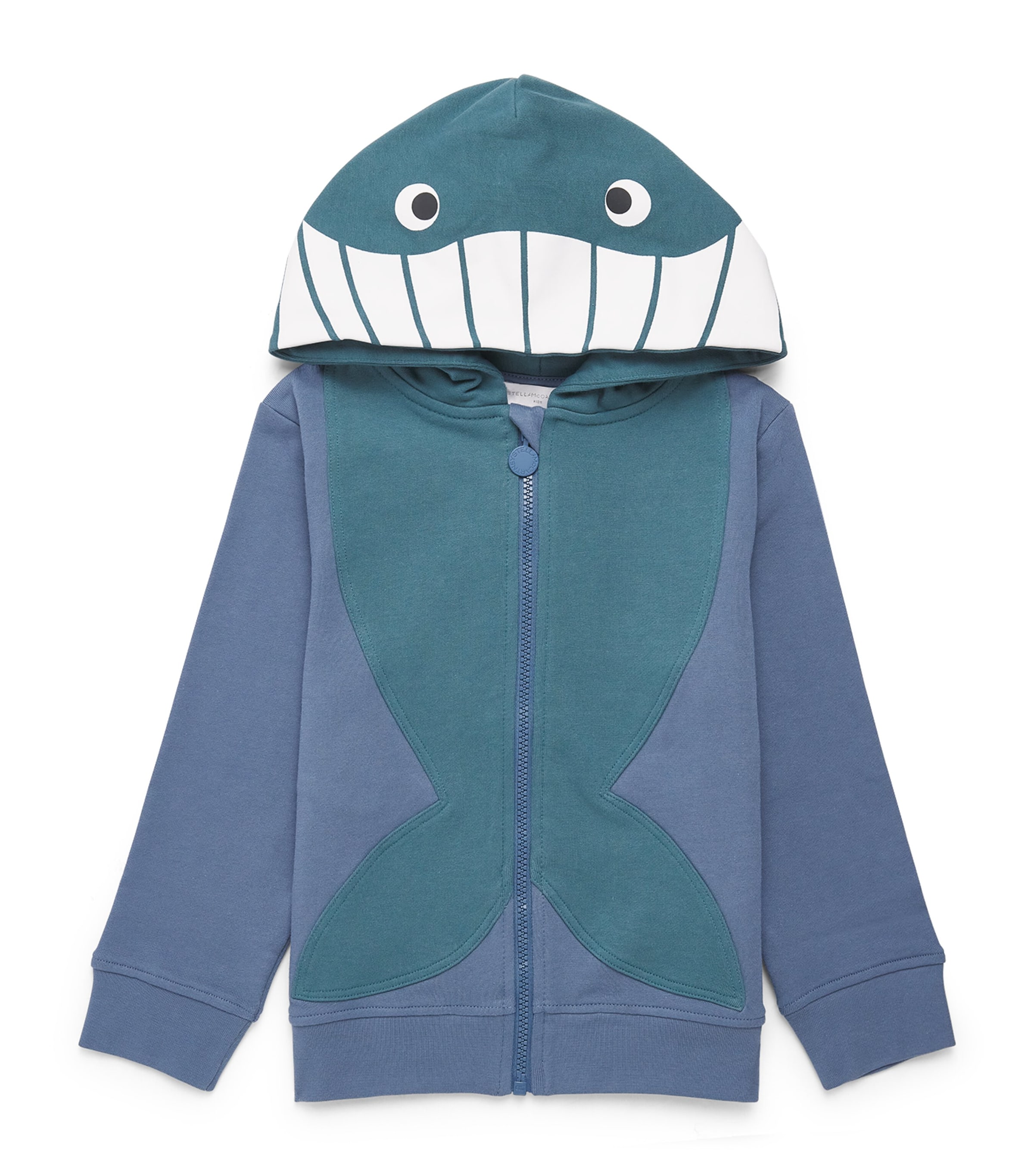 Stella McCartney Kids Whale Zip-Up Hoodie (3-14 Years) Image 1