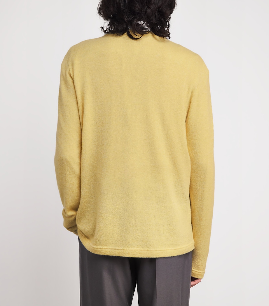 Casas Cashmere Sweater PALE YELLOW Image 4
