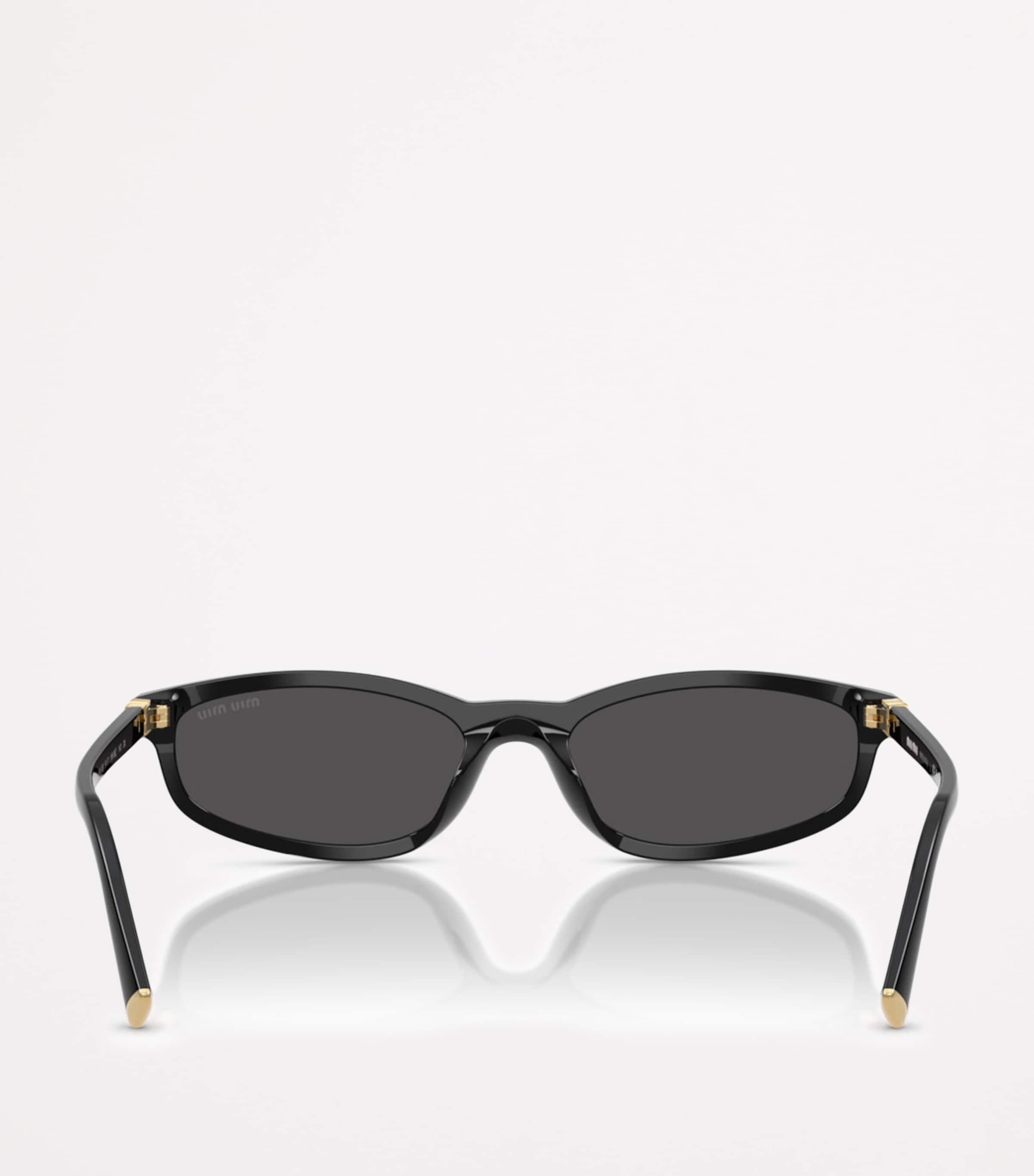 Acetate Oval Sunglasses 16K08Z Image 4