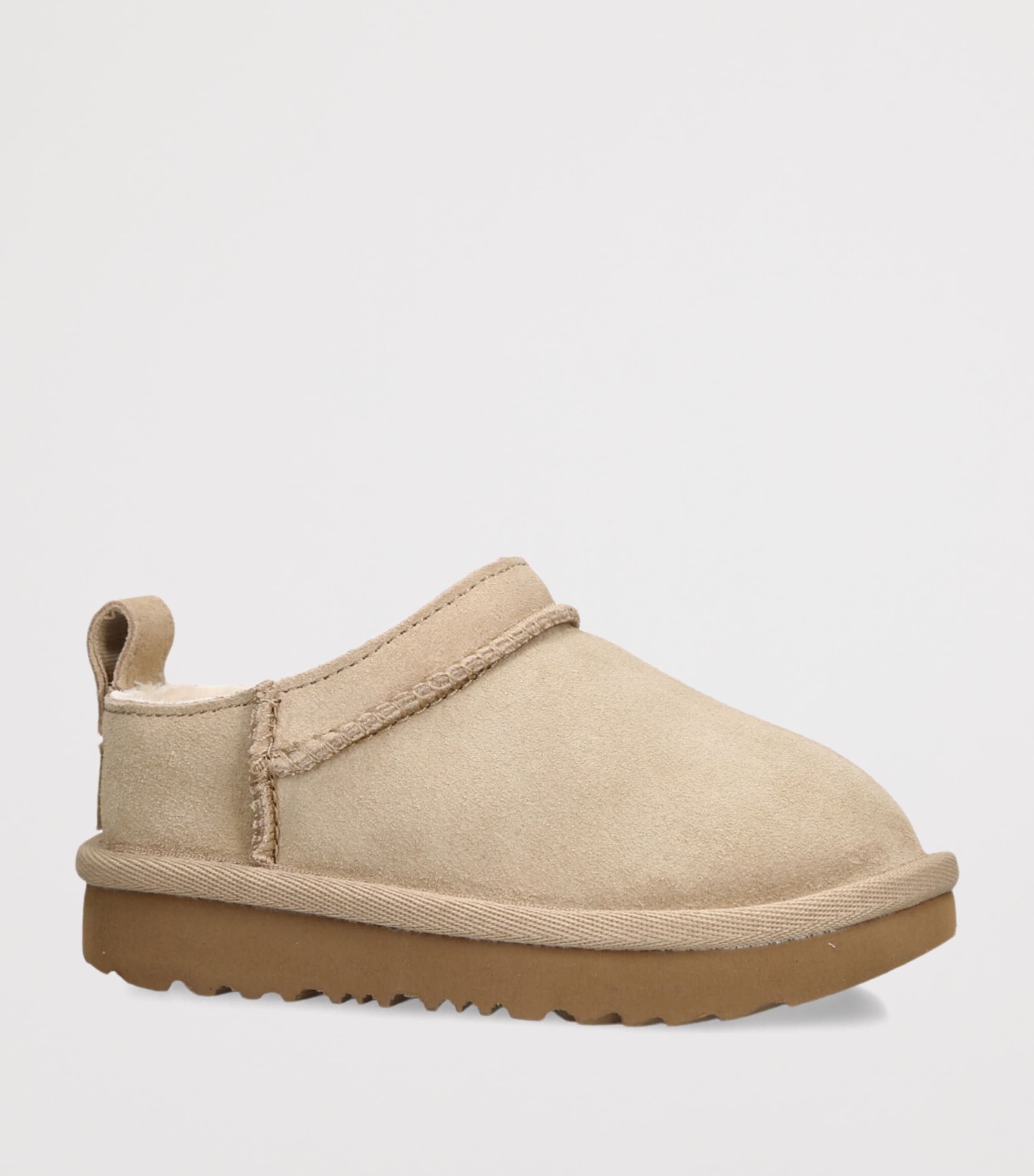UGG Kids Suede Classic Micro Boots Beige Image 3