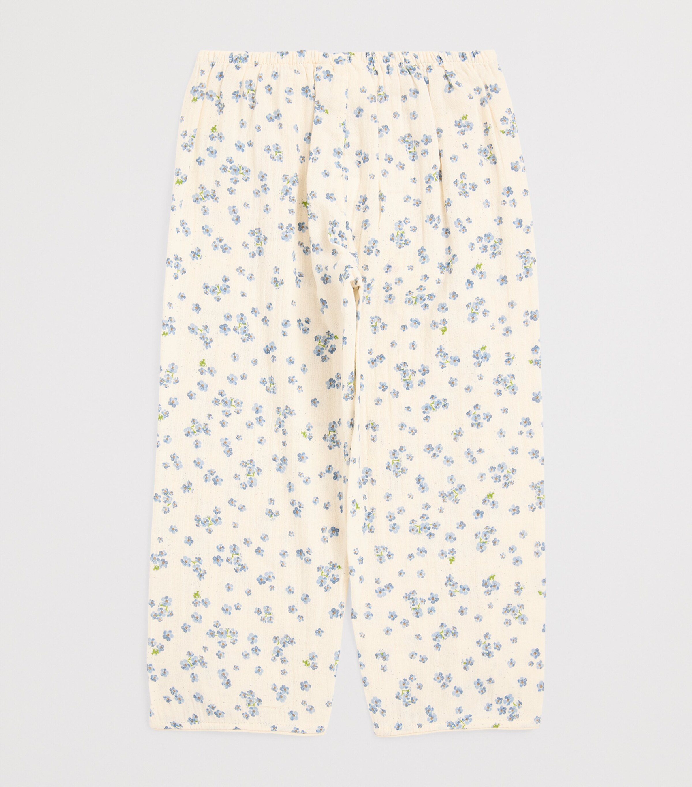 x RHW Muslin Floral Trousers (5-8 Years) FORGET ME NOT Image 2