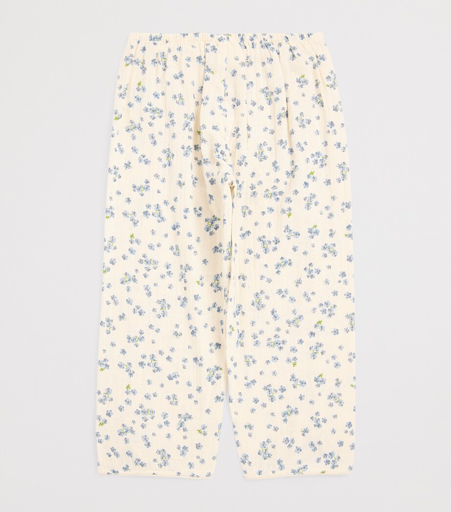 x RHW Muslin Floral Trousers (5-8 Years) FORGET ME NOT Image 2