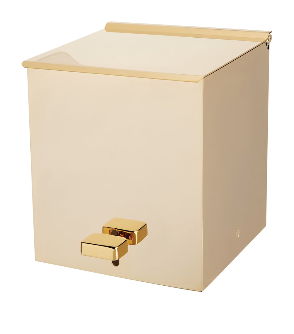 ZODIAC Gold-Plated Square Pedal Bin O Gold
