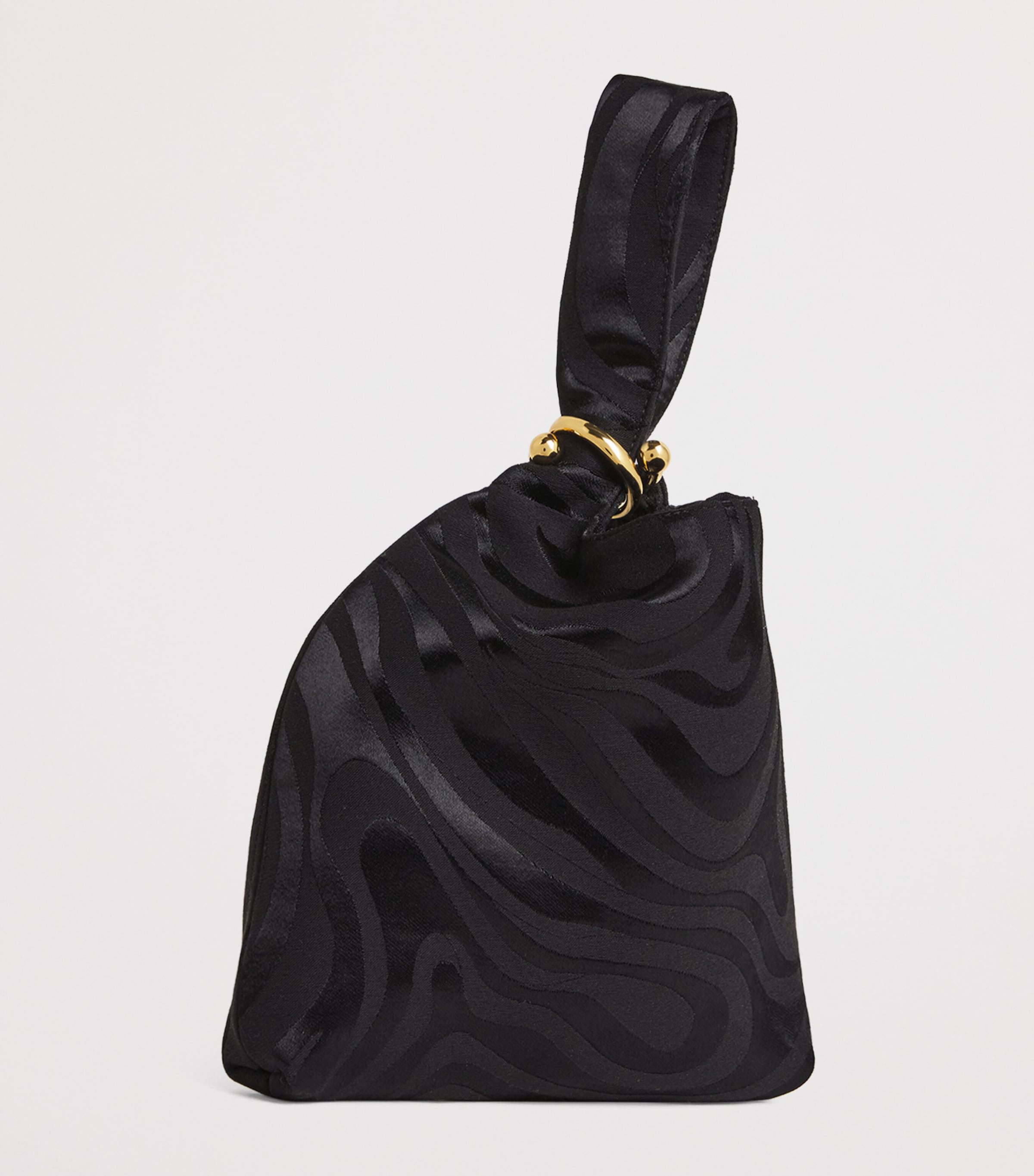 Silk Emilio Top-Handle Bag 999/NERO Image 3