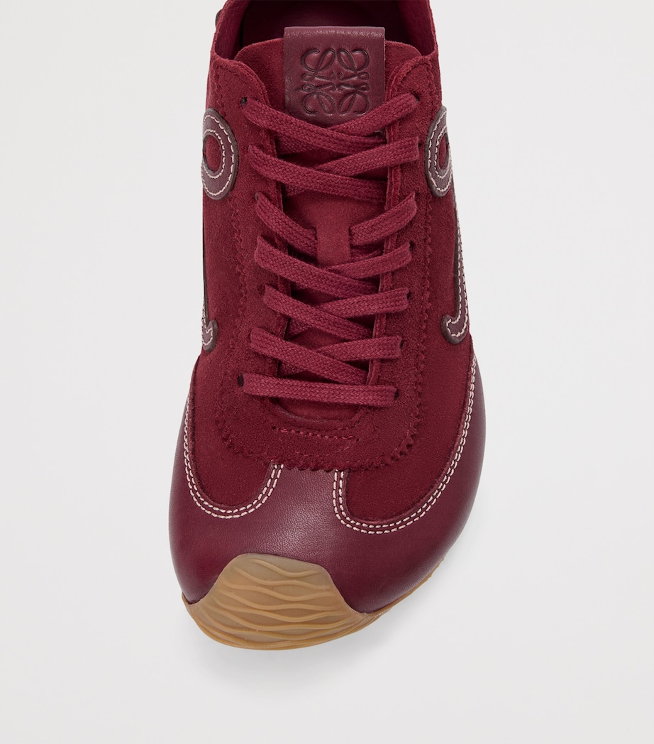 Suede Ballet Runner 2.0 Sneakers BURGUNDY Image 4