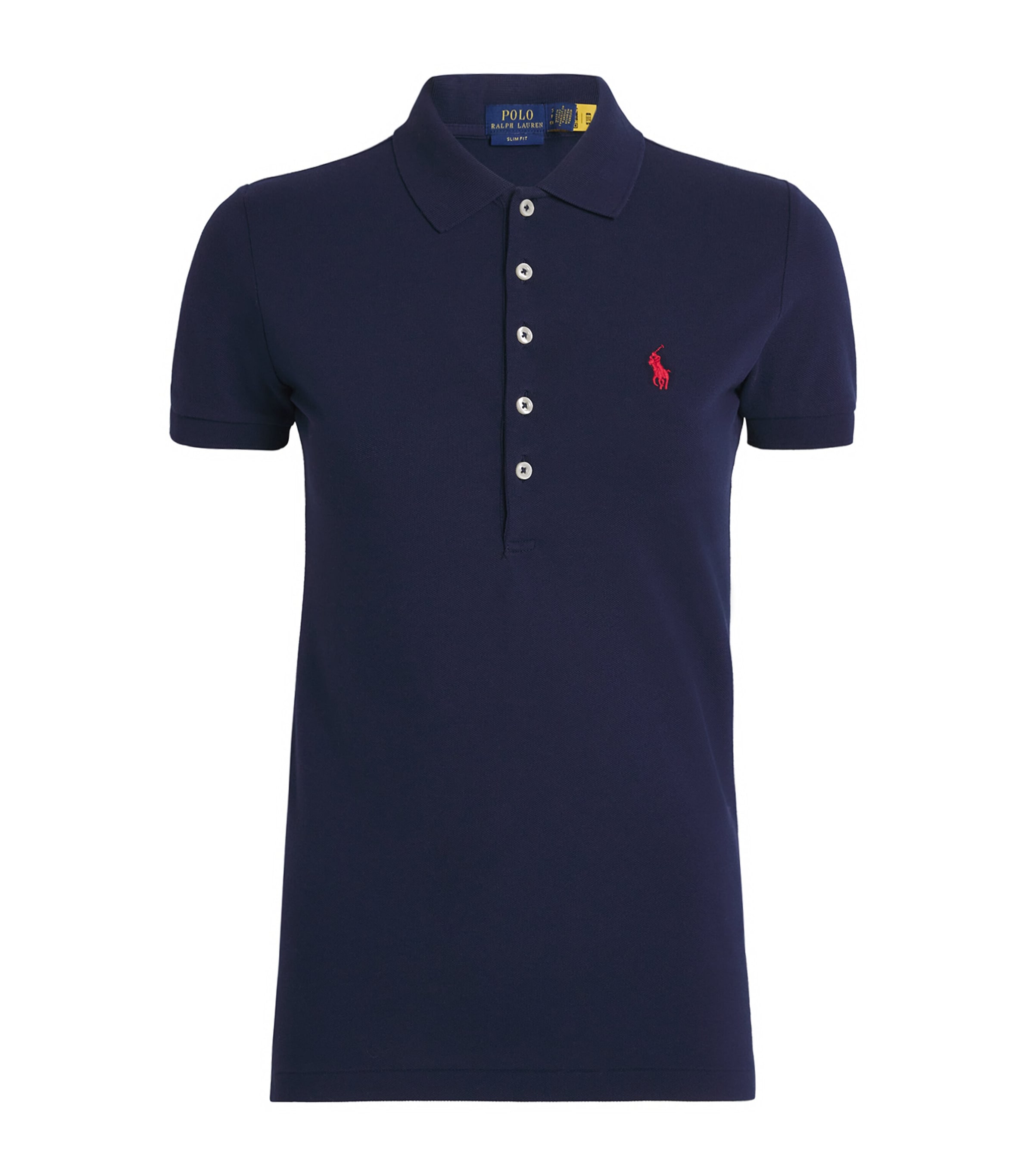Stretch-Cotton Julie Polo Shirt NEWPORT NAVY Image 1