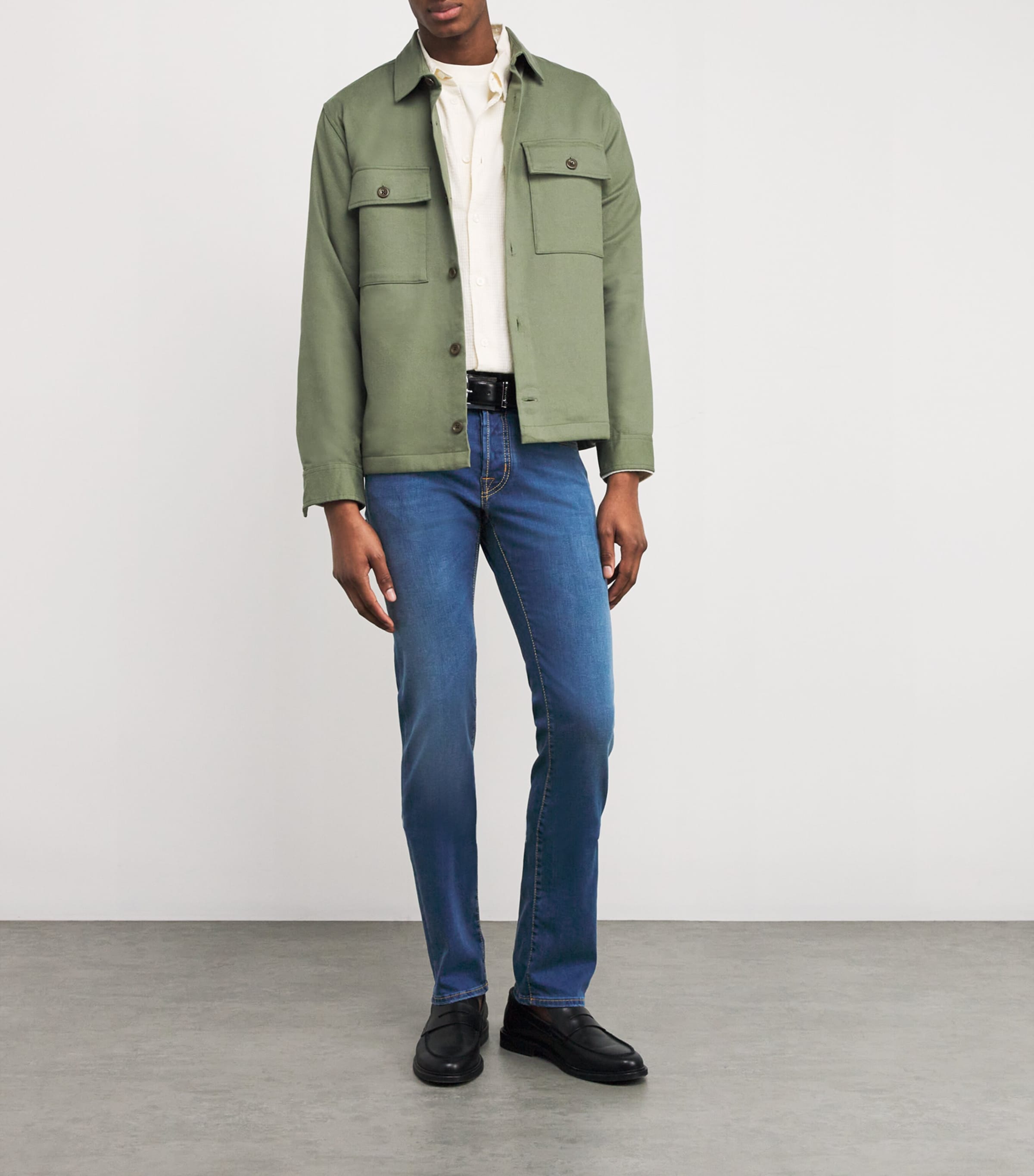 JACOB COHËN Mens Bard Slim Jeans Image 2