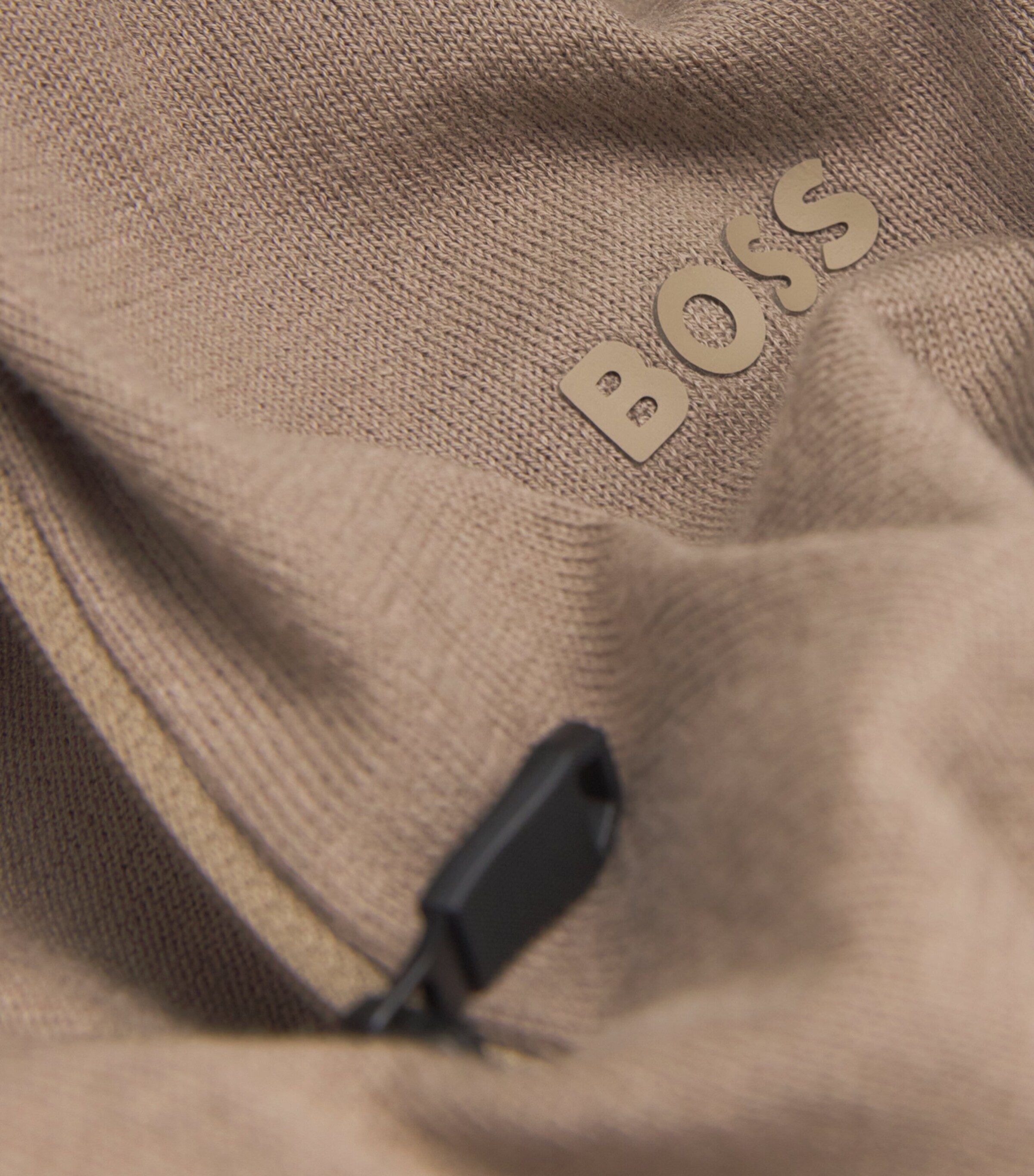 BOSS Mens Momentum Lite Quarter-Zip Sweatshirt Light Pastel Image 6