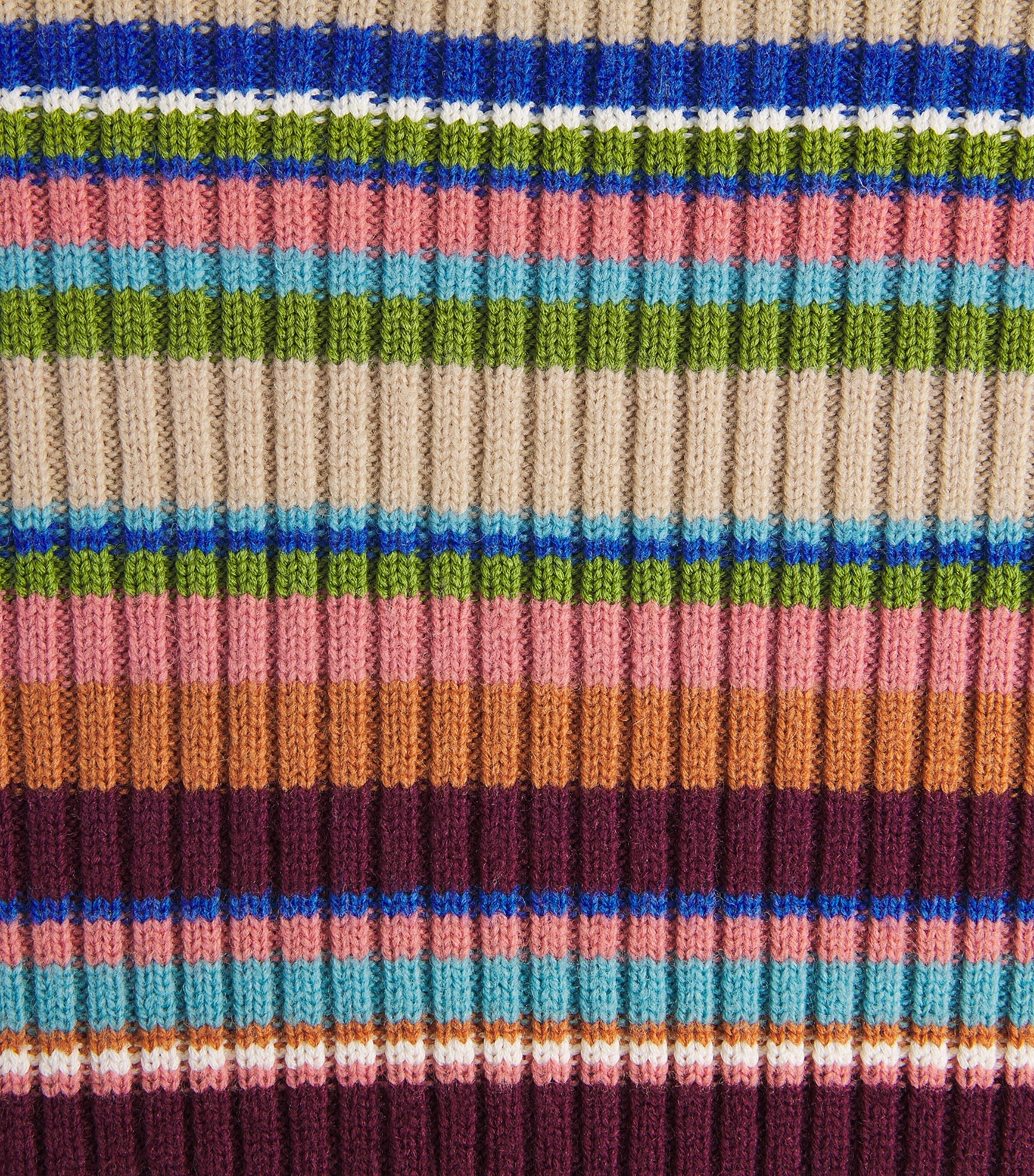 DRIES VAN NOTEN Wool Striped Sweater Old Image 6