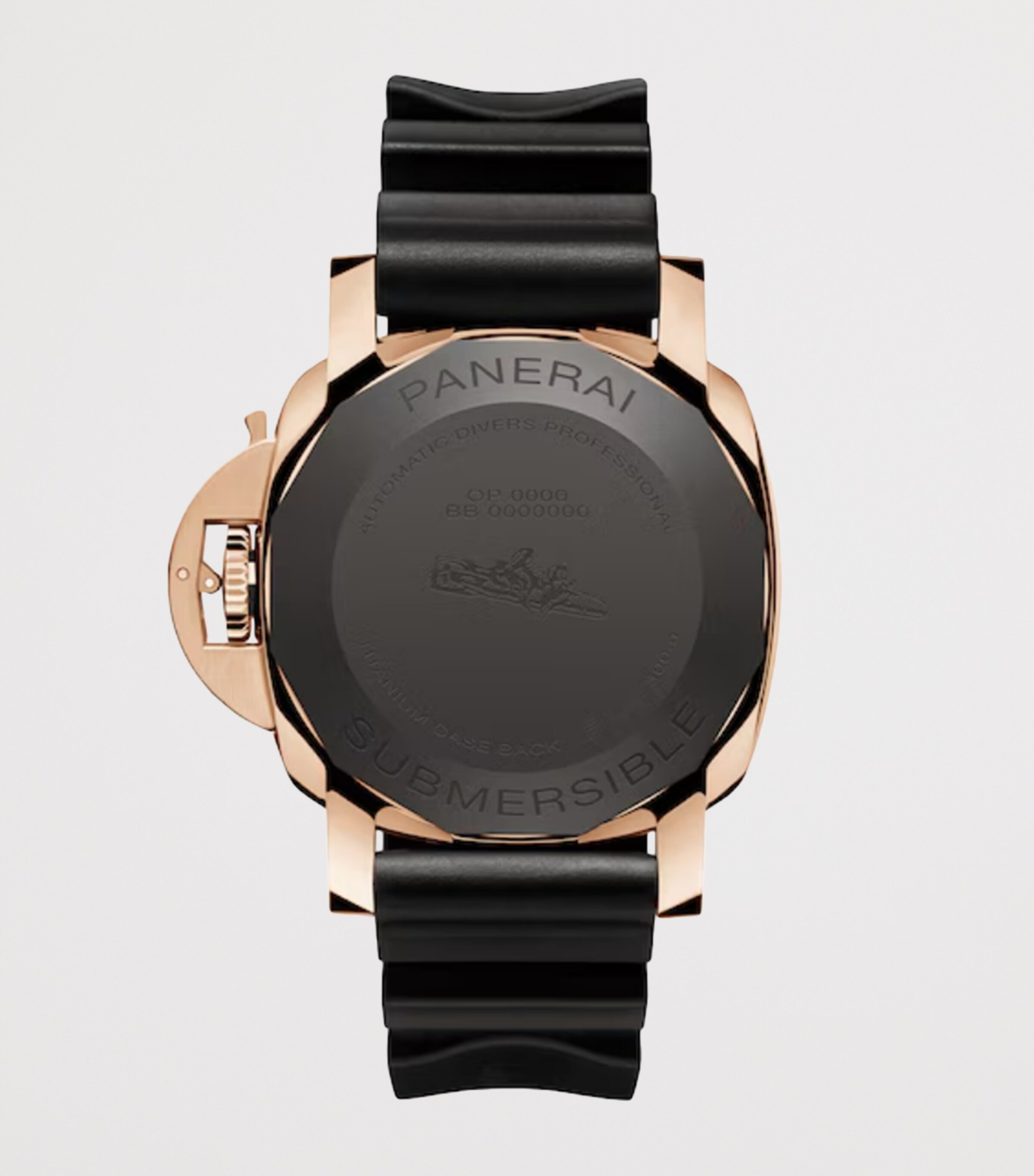 Panerai Submersible QuarantaQuattro Goldtech OroCarbo Watch 44mm Black Image 2