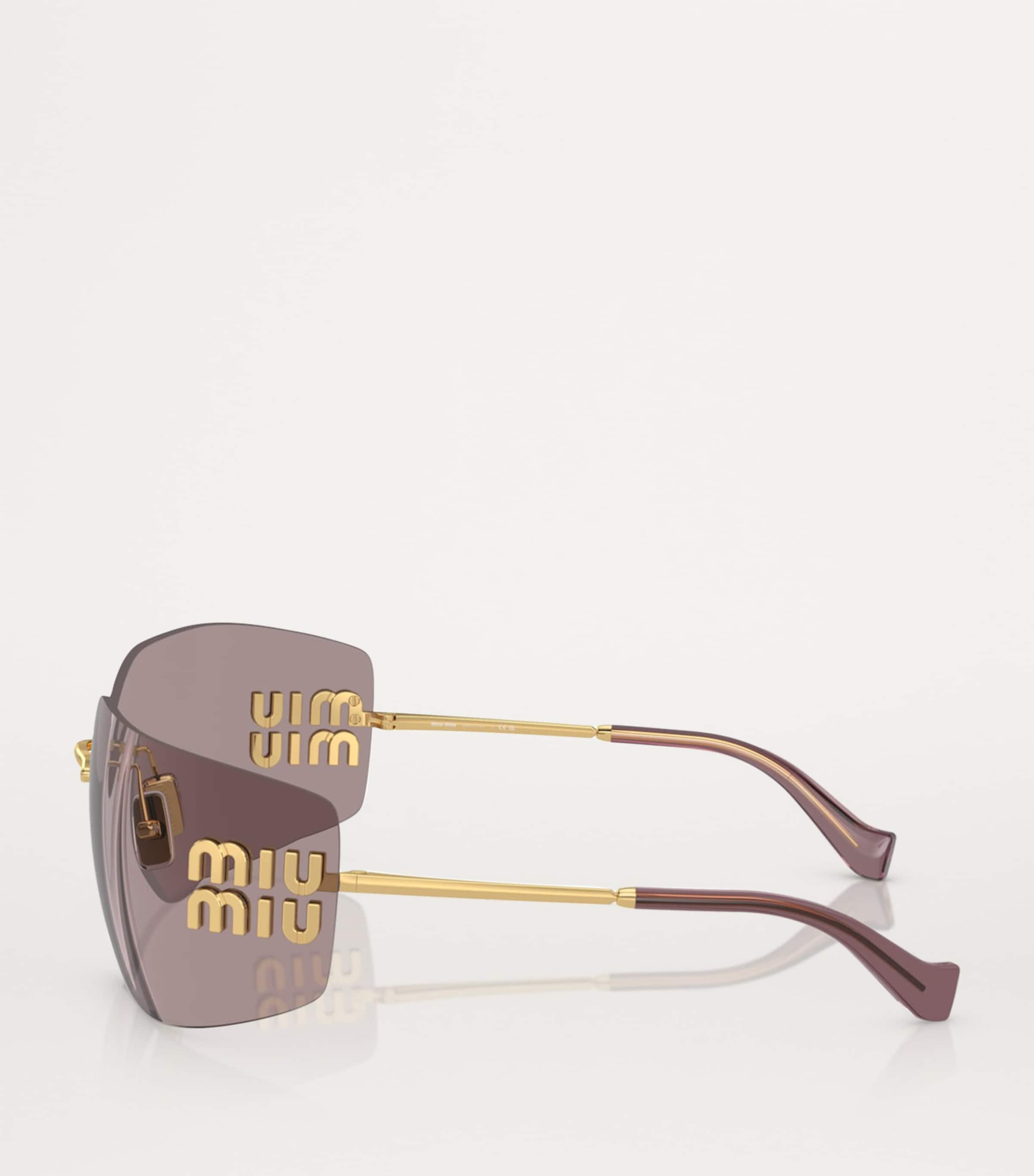 Miu Miu MU 54YS GLD SHN BRN Image 3