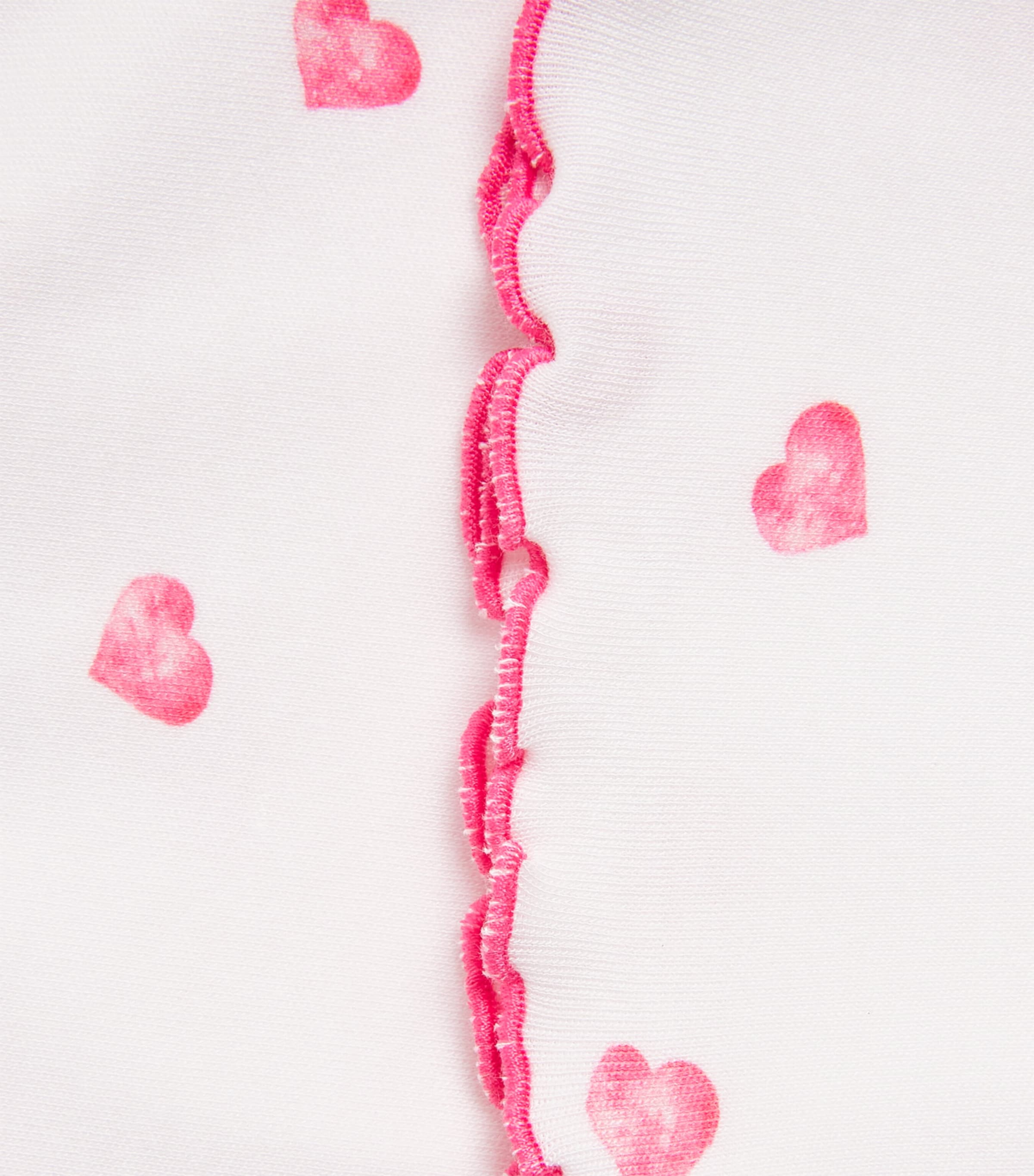 Rosa & Blue Hearts Pyjama Set (4-5 Years) Heart Image 2